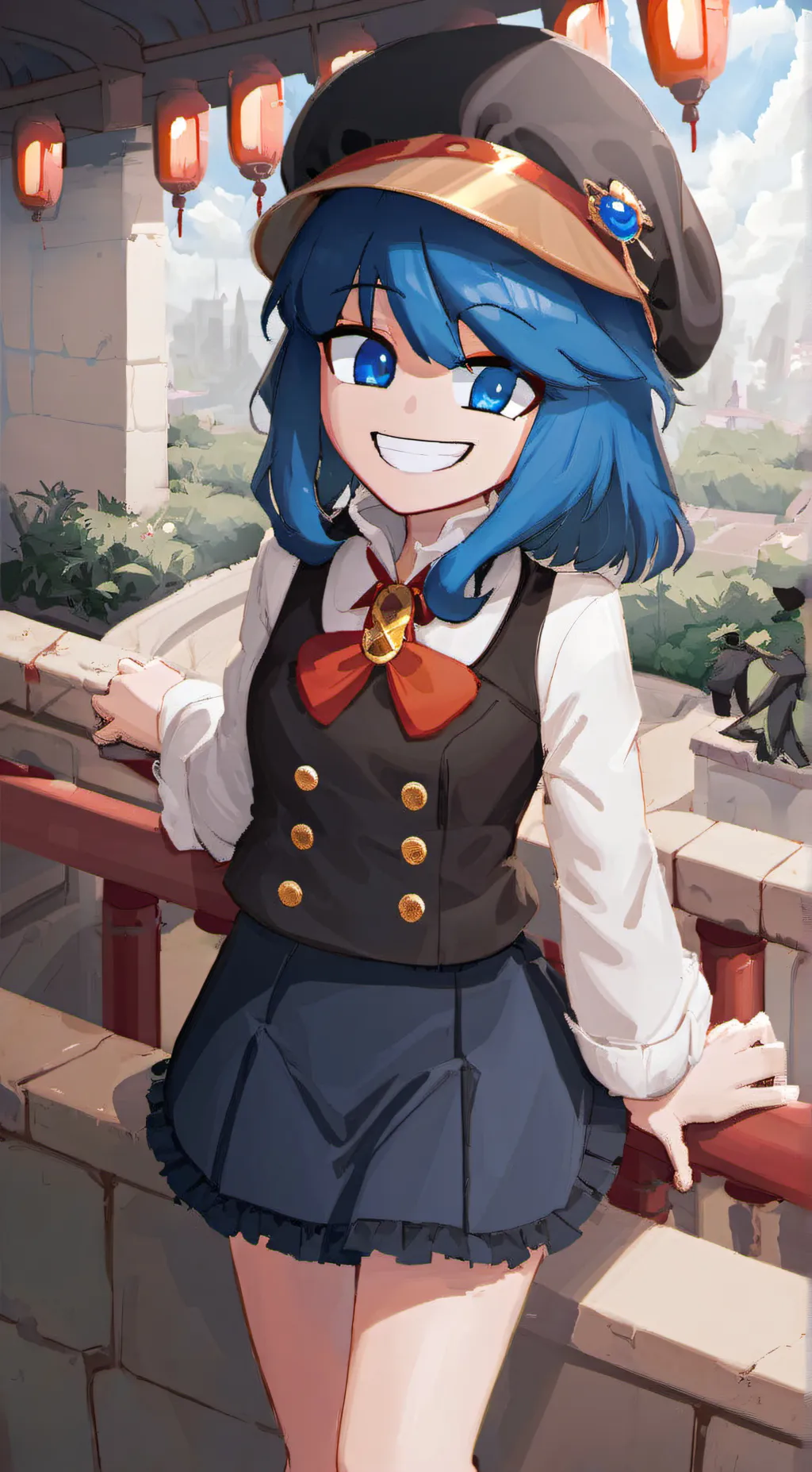 ai character: Sarah  background