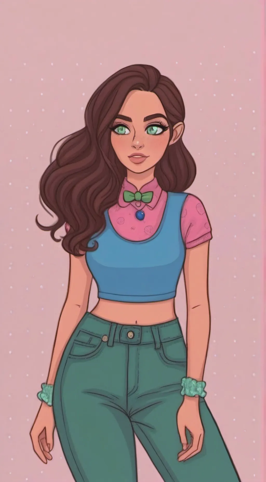 ai character: Ivy<3 background