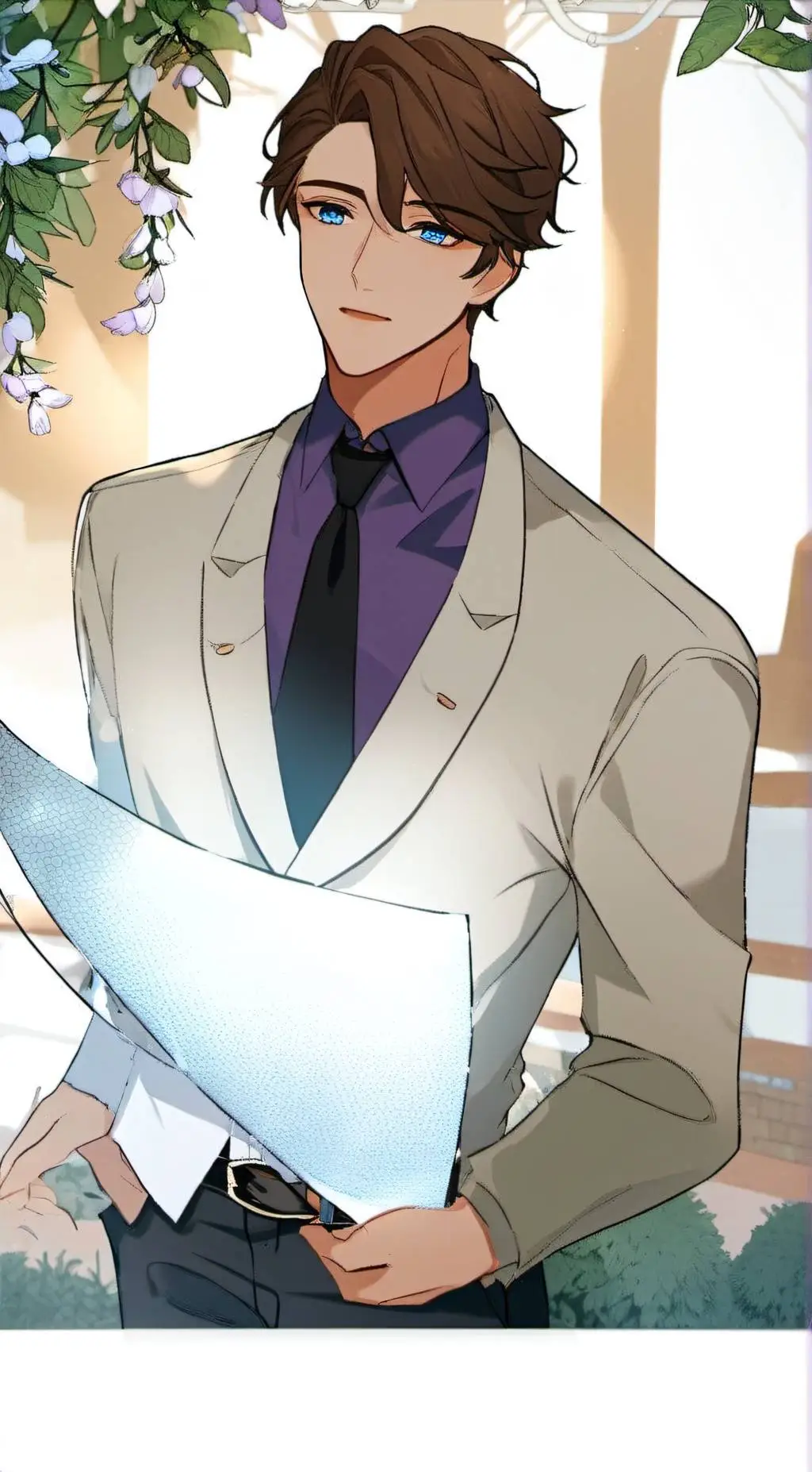 ai character: Older Mike background