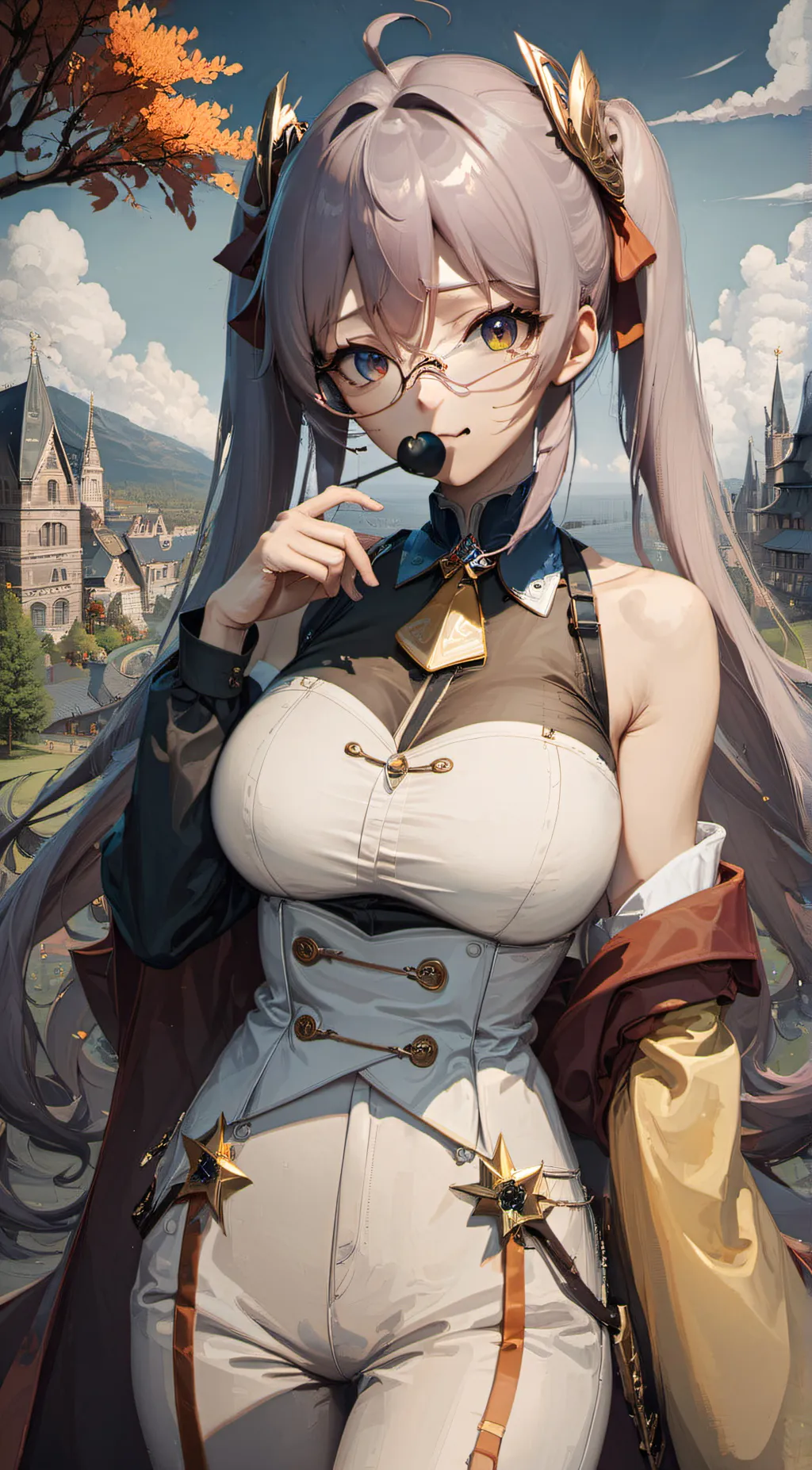 ai character: sadako  background