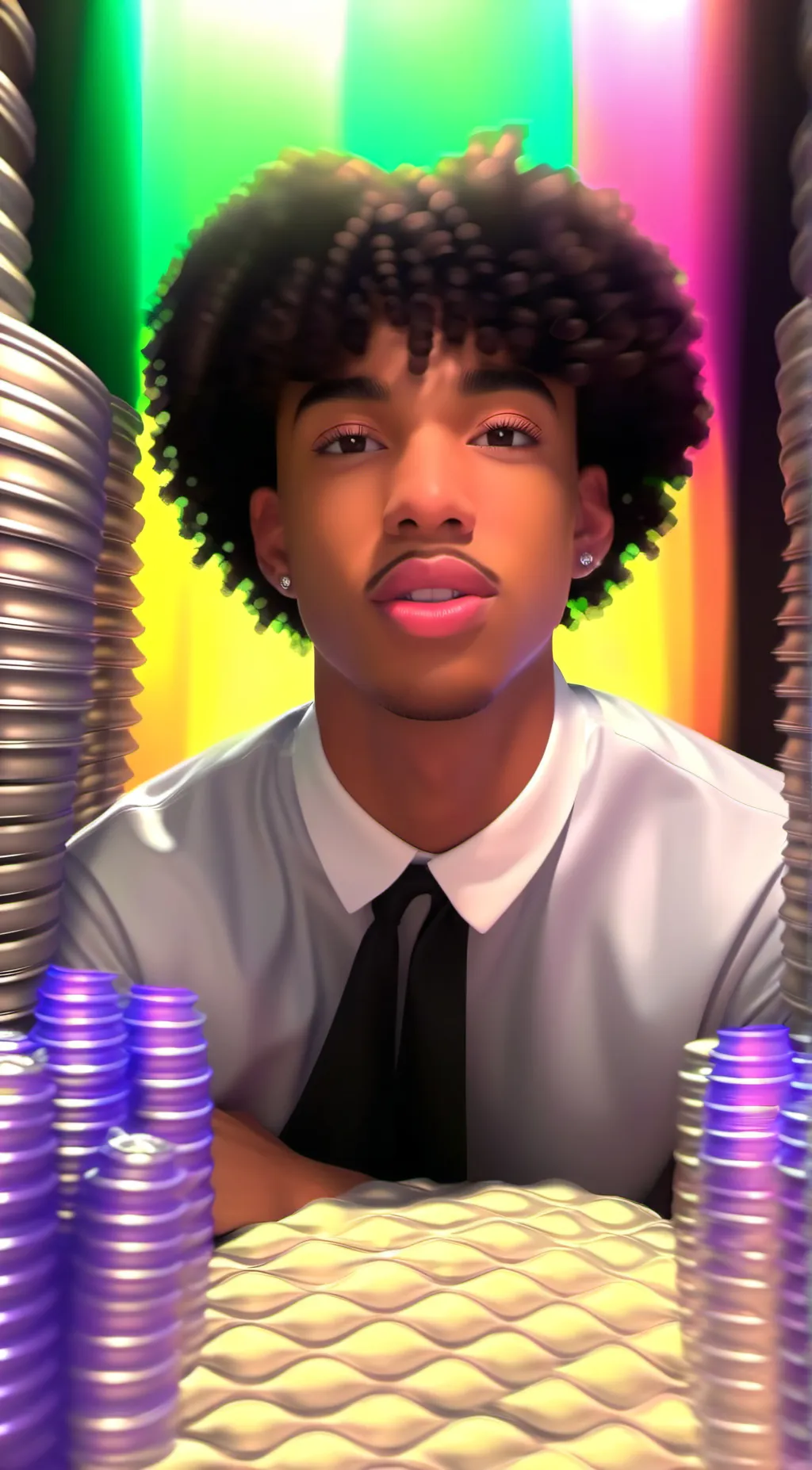 ai character: Chris background