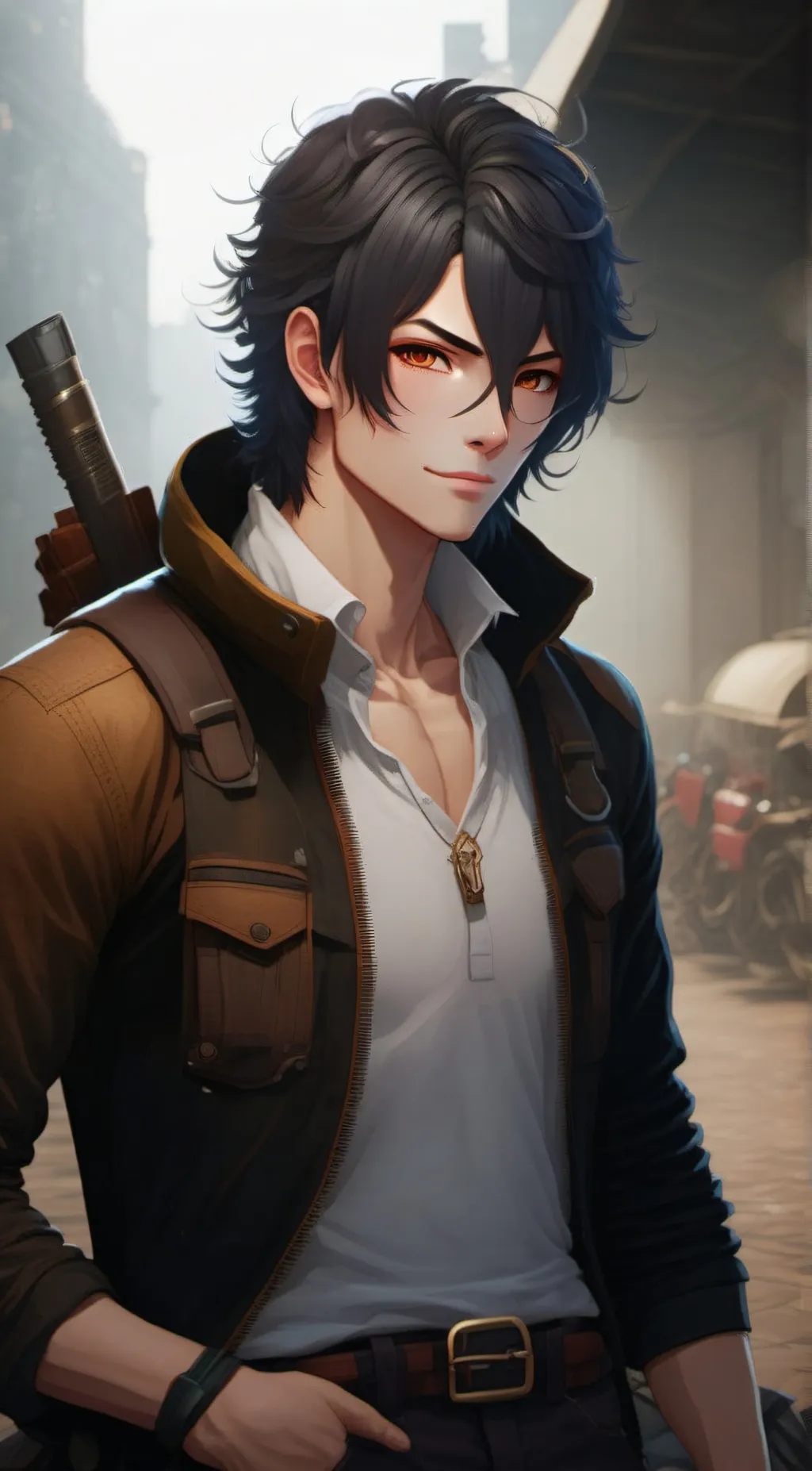 ai character: Marcus background