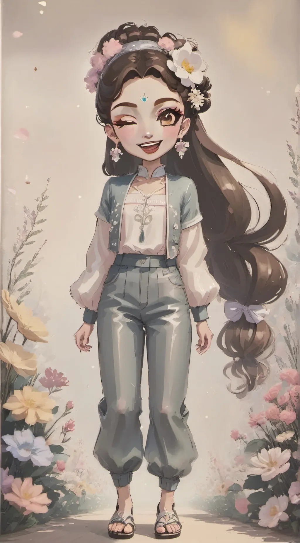 ai character: Kandace background