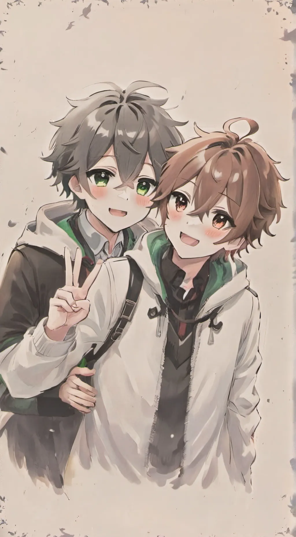 ai character: James+Liam background