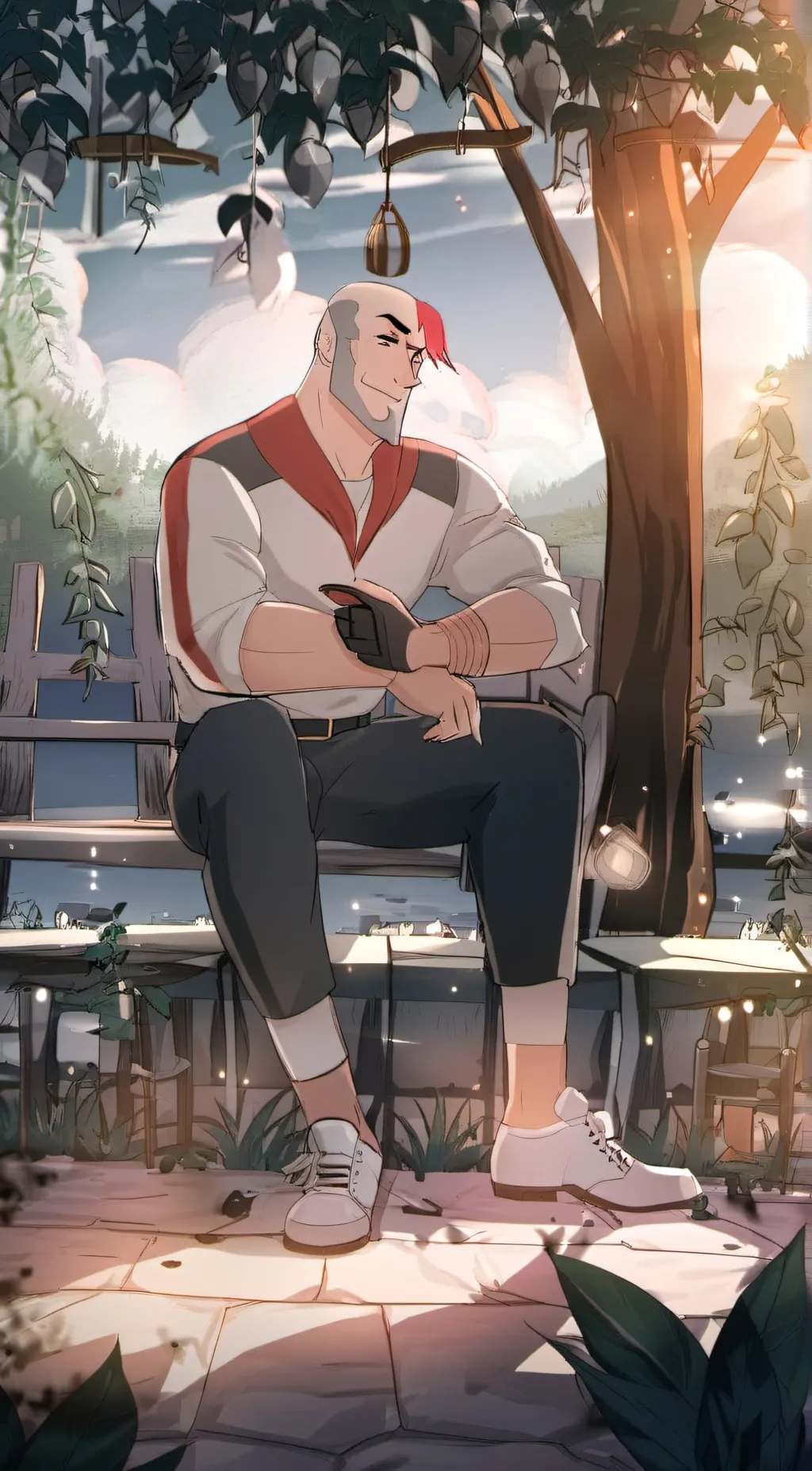 ai character: Some guy background