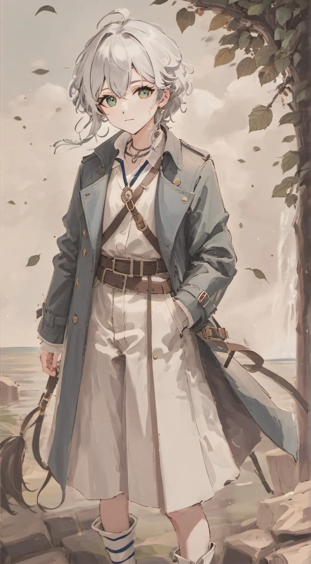 ai character: Crystal  background