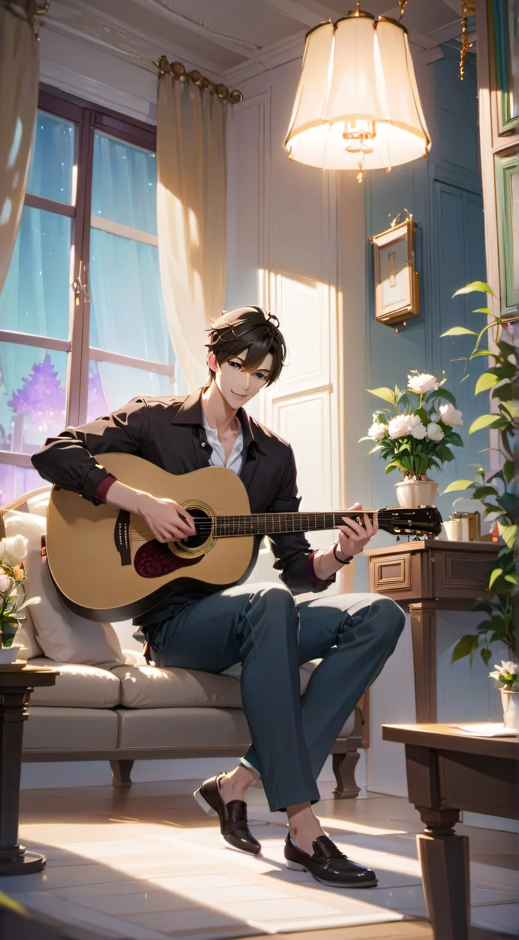 ai character: Andrew background