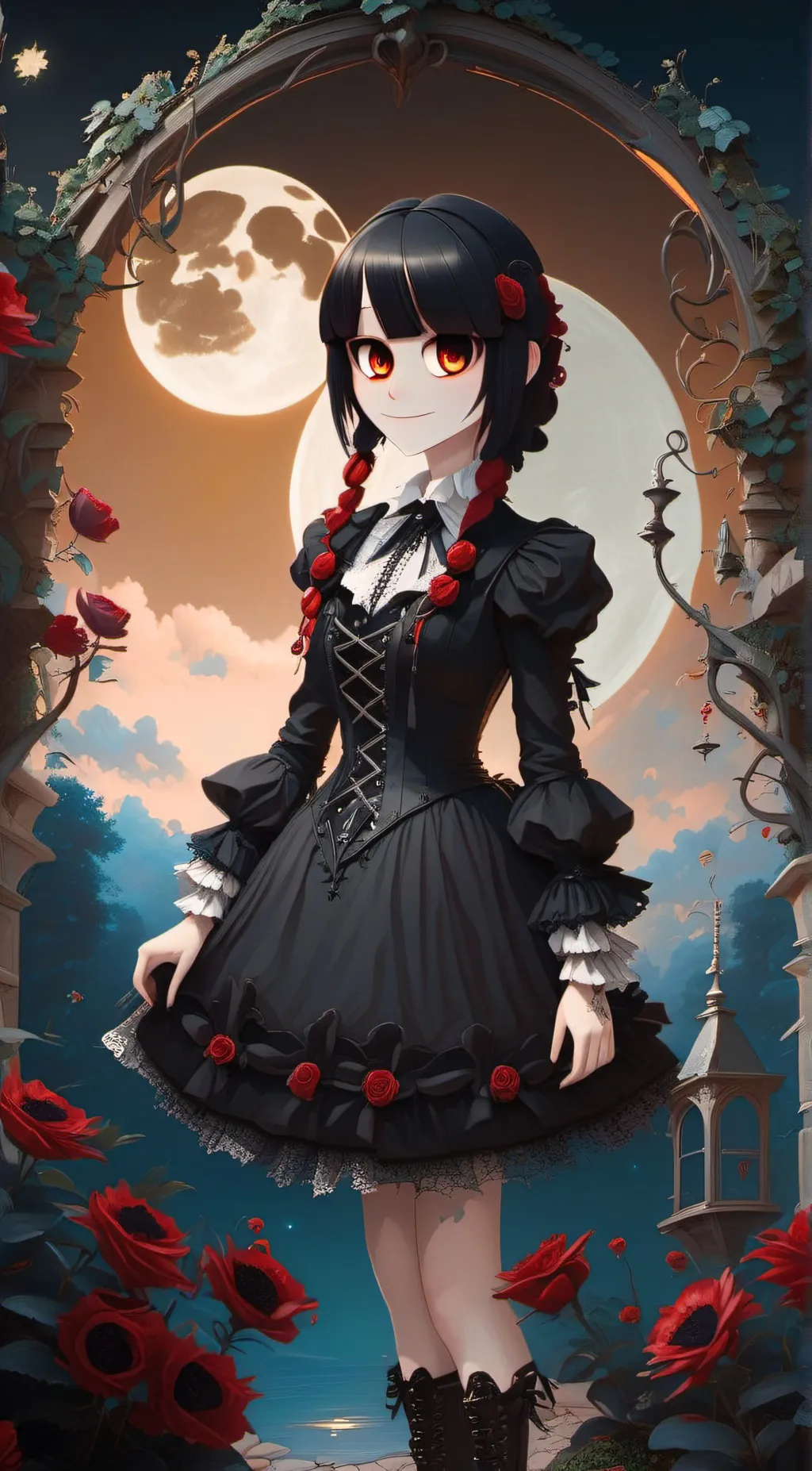 ai character: Ophillia background