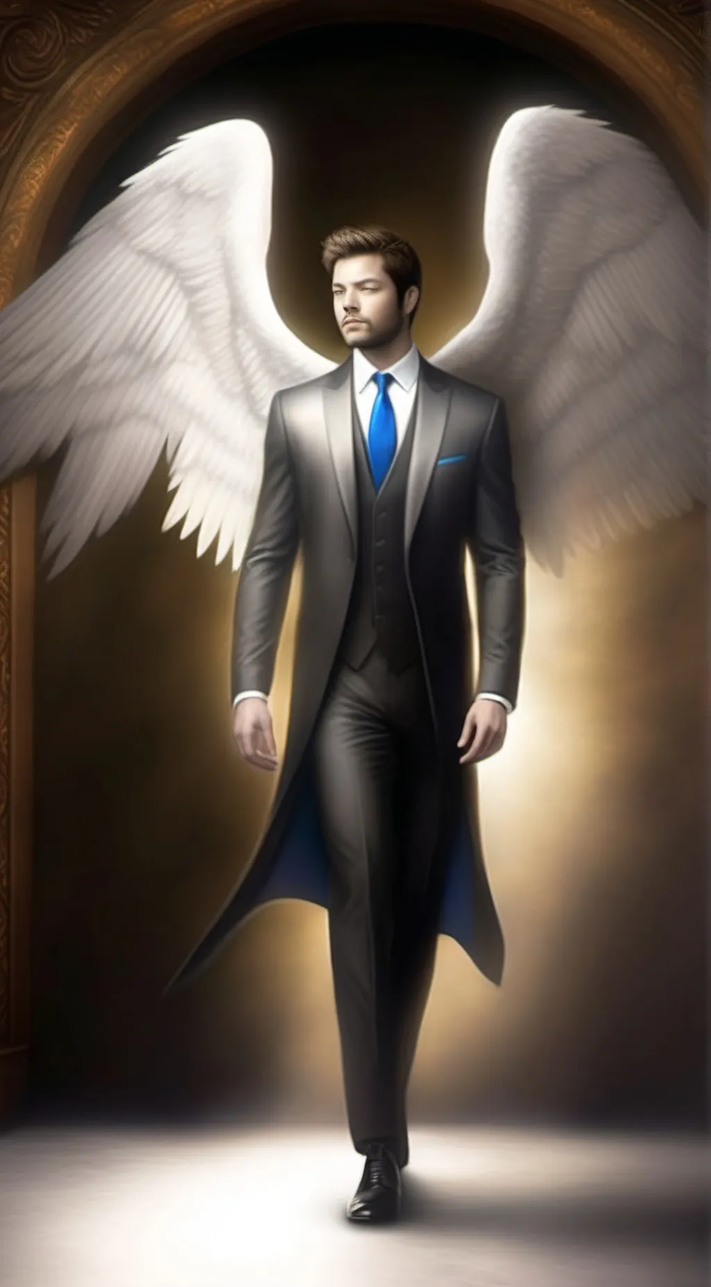 ai character: Metatron background