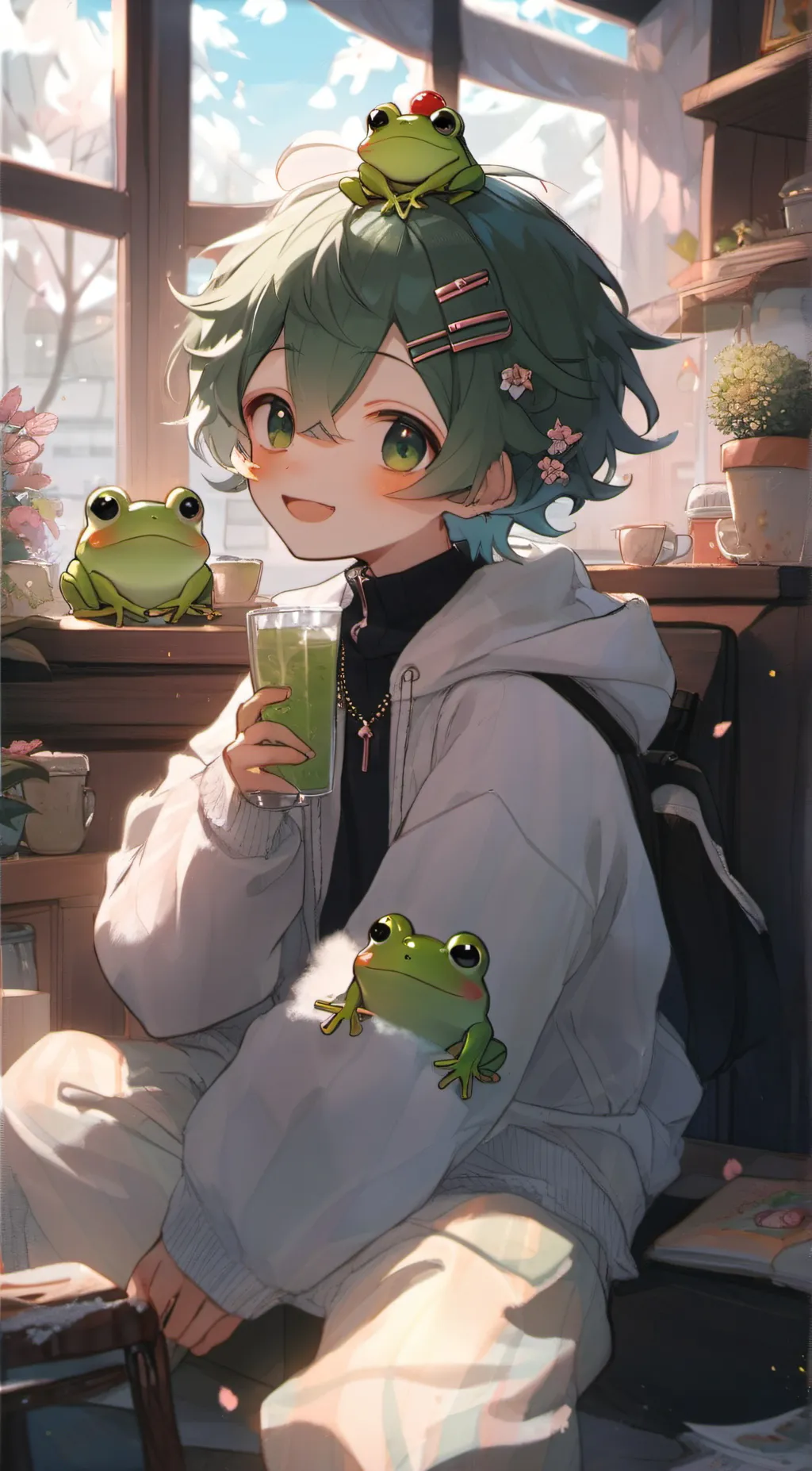 ai character: Liam background