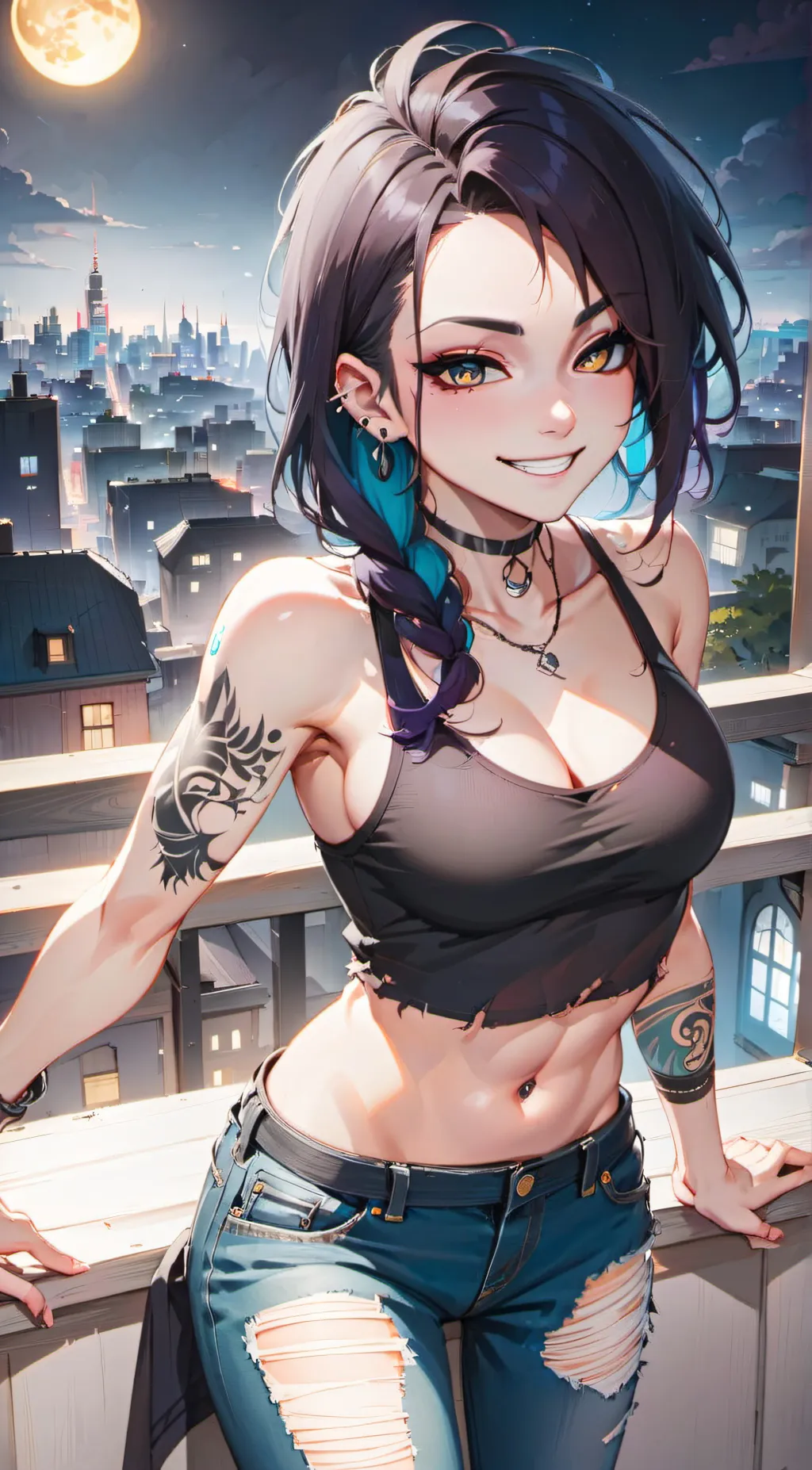 ai character: Victoria background