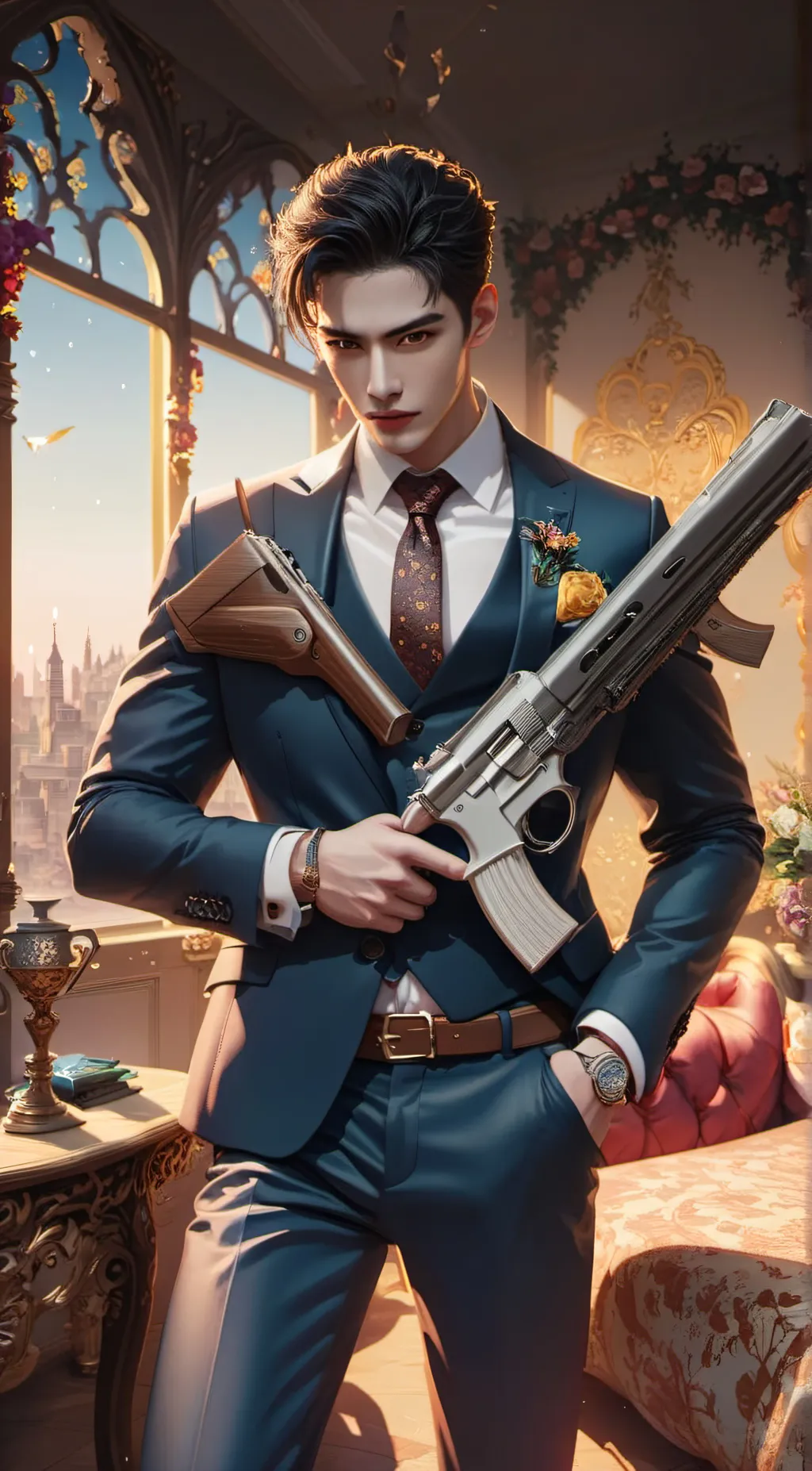 ai character: Alex background