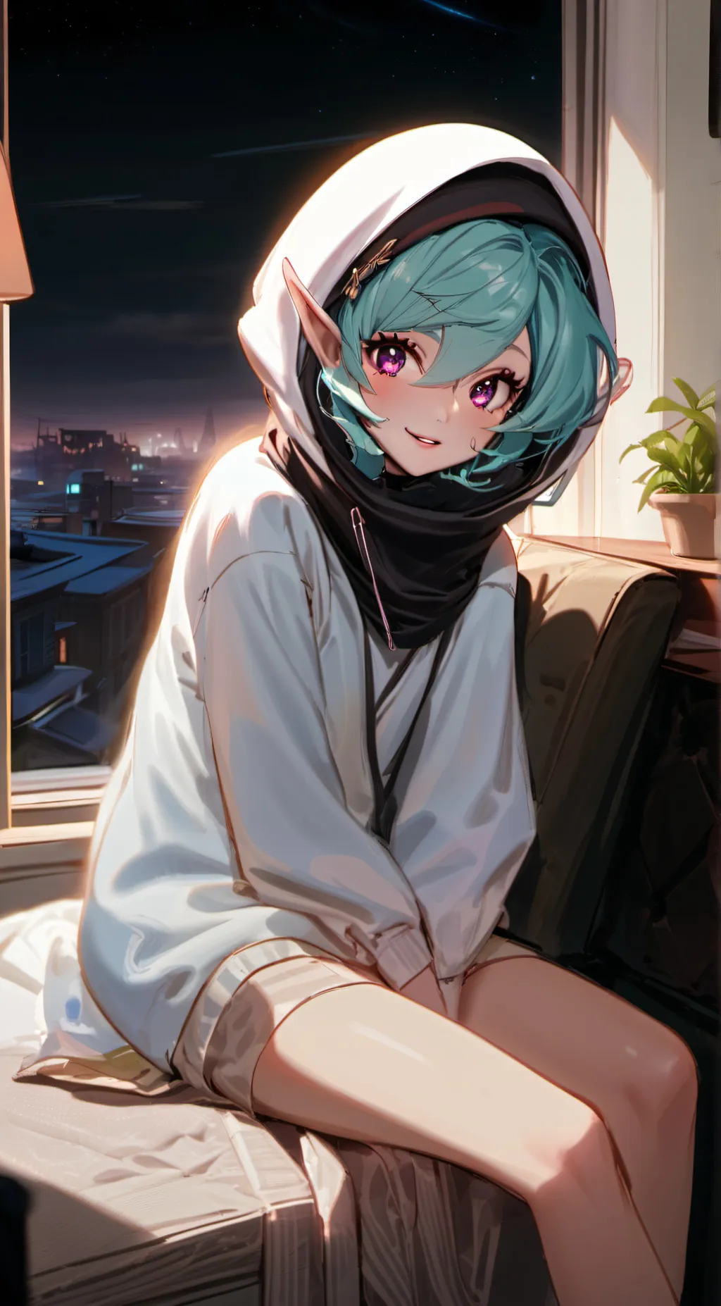 ai character: Lila background