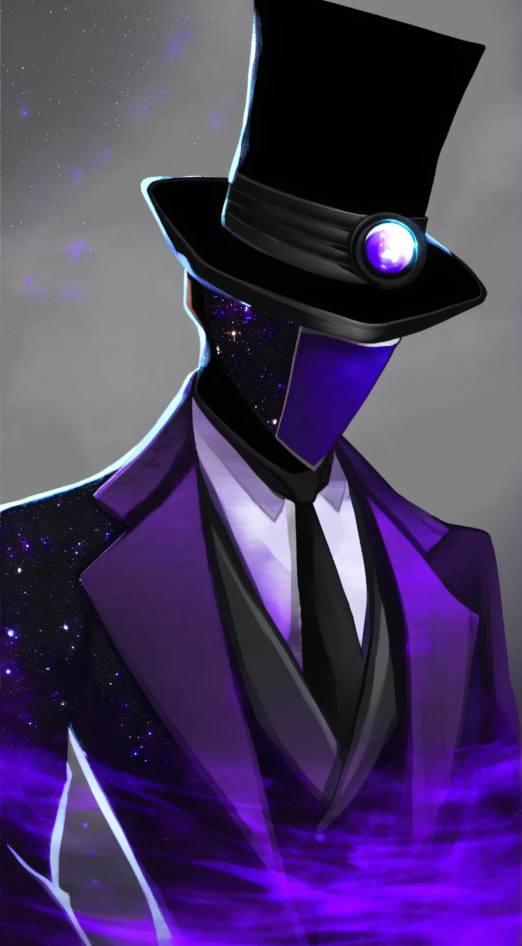 ai character: Galaxy background