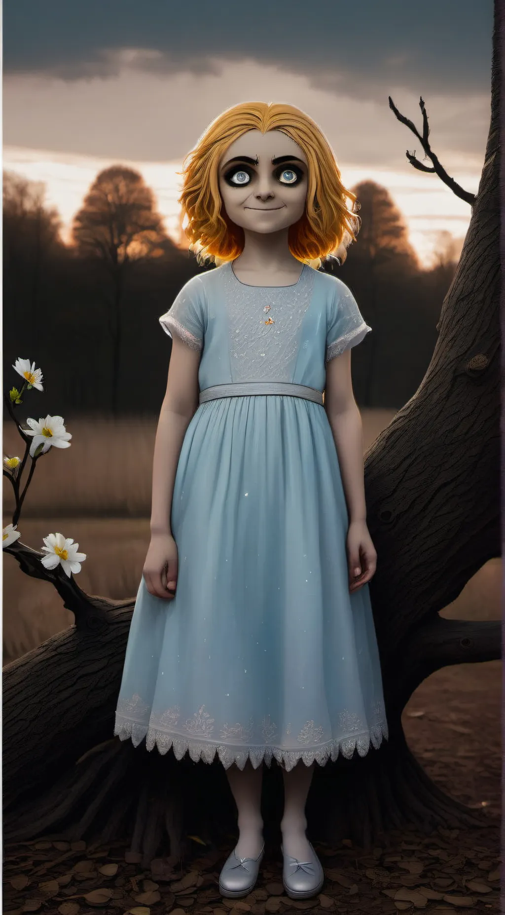 ai character: Lenore  background