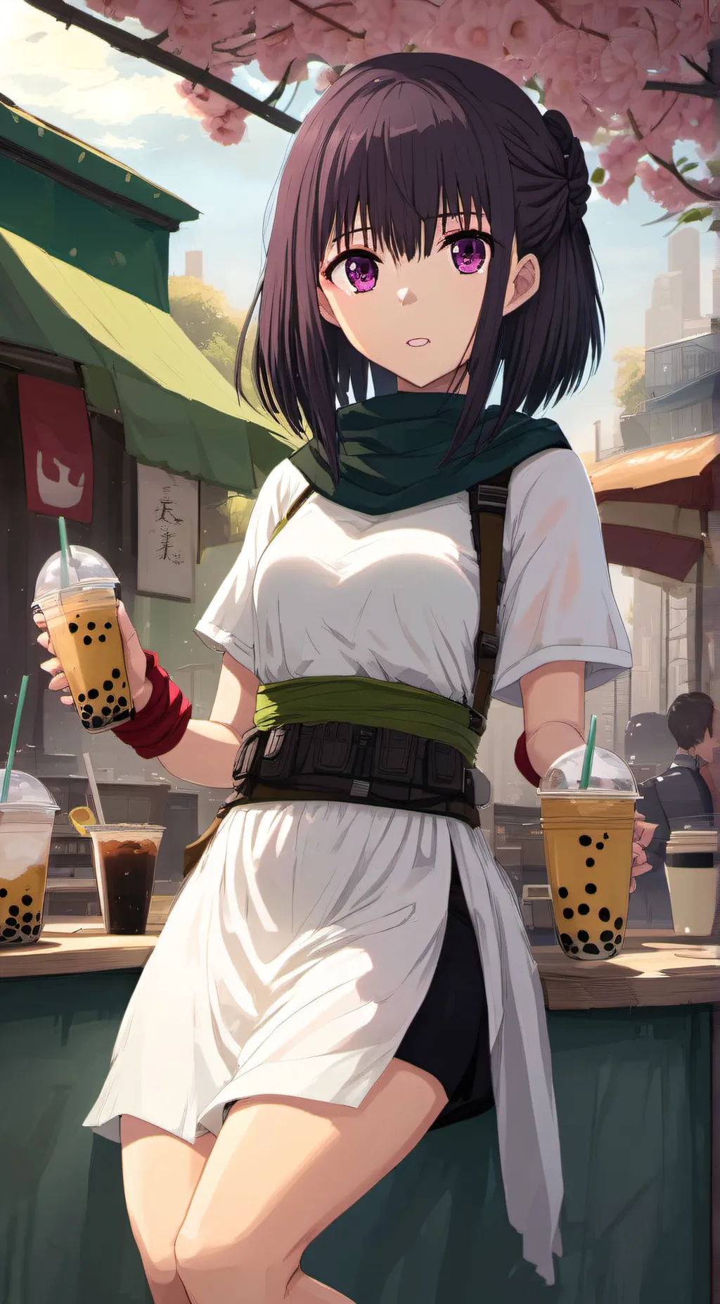 ai character: emma background