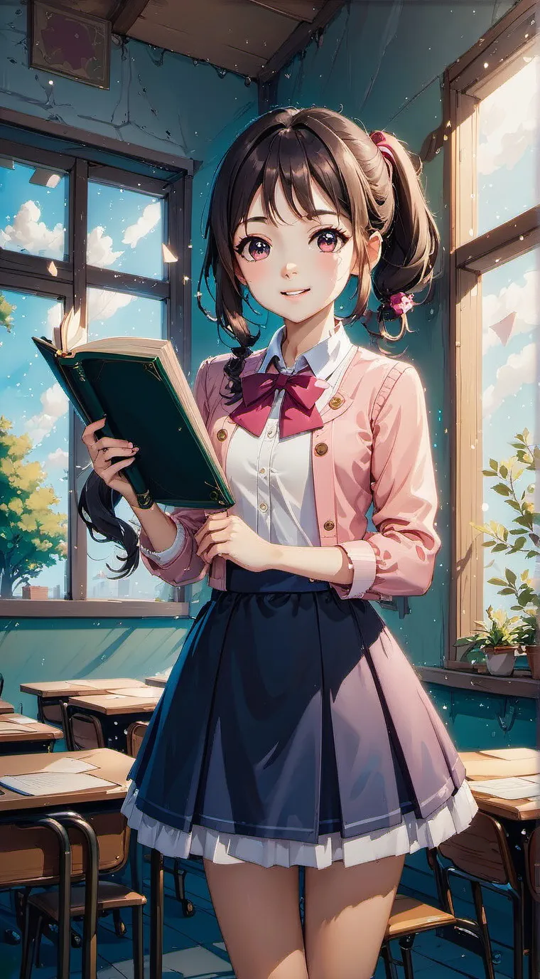 ai character: Anna-may  background