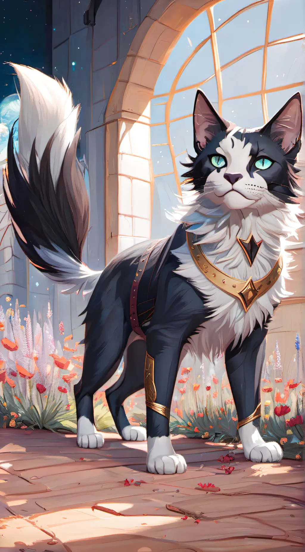 ai character: Blackstar background