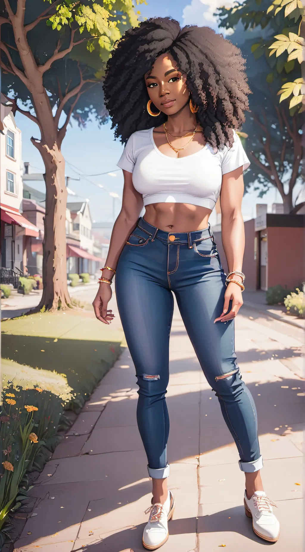 ai character: Jasmine background