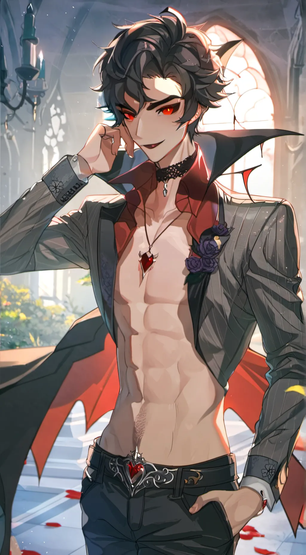 ai character: brad background