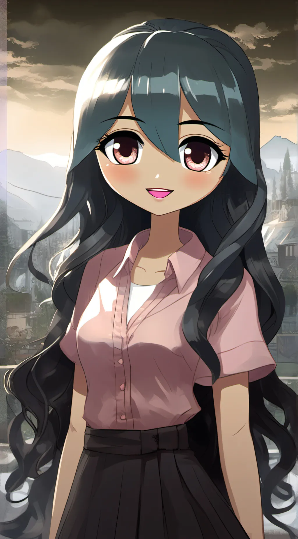 ai character: Rosa background