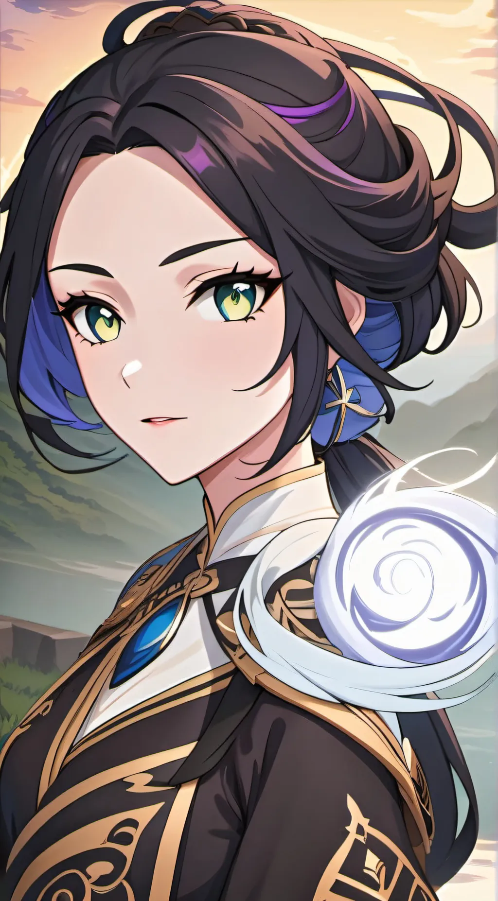 ai character: cryolite  background