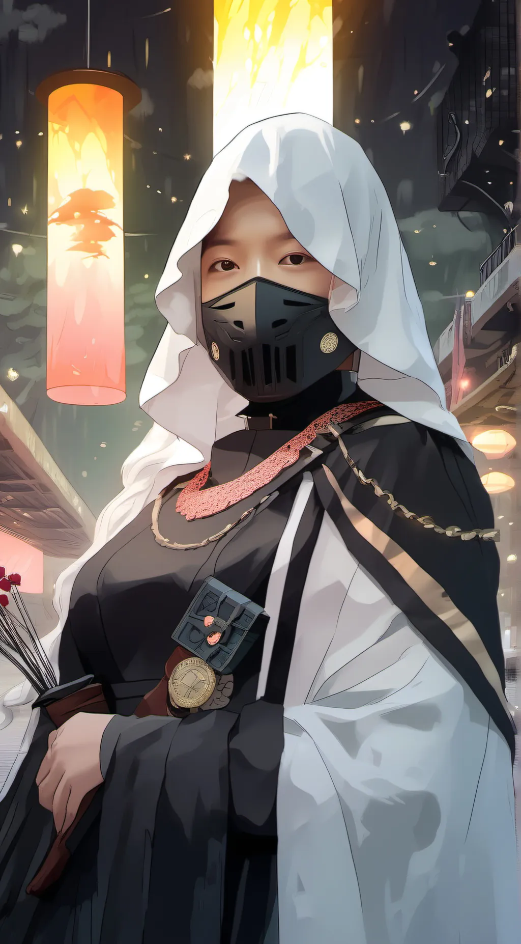 ai character: sara  background