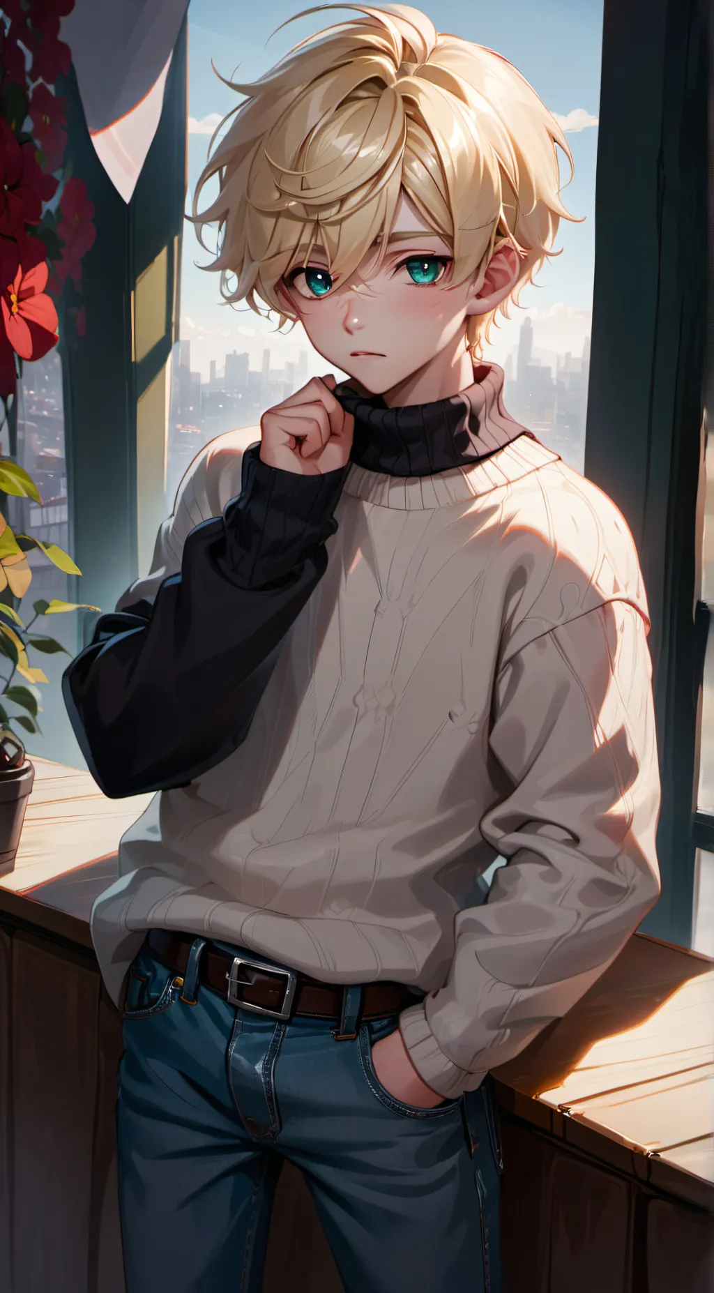 ai character: Boyfriend background