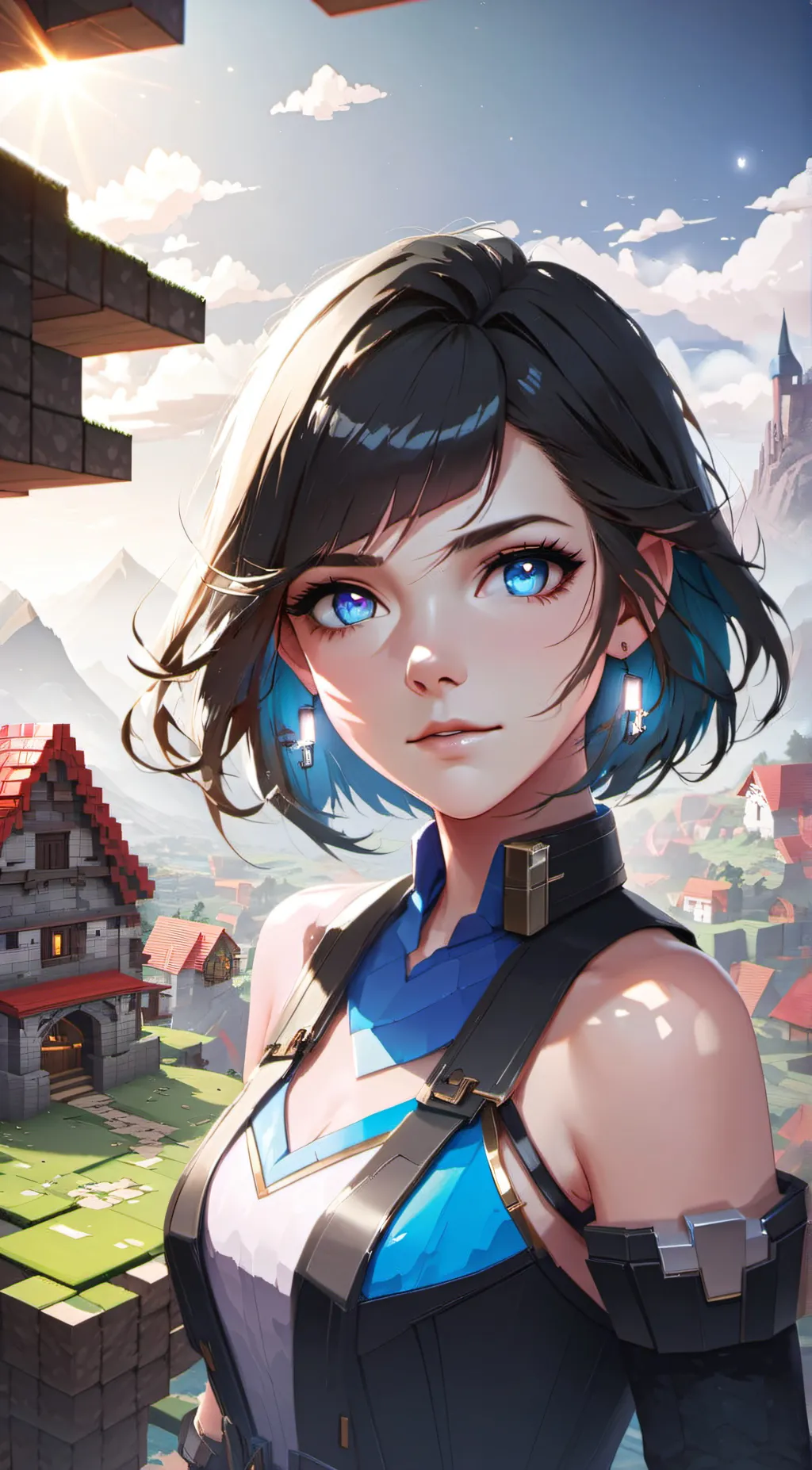 ai character: dig down now!!!!!! background