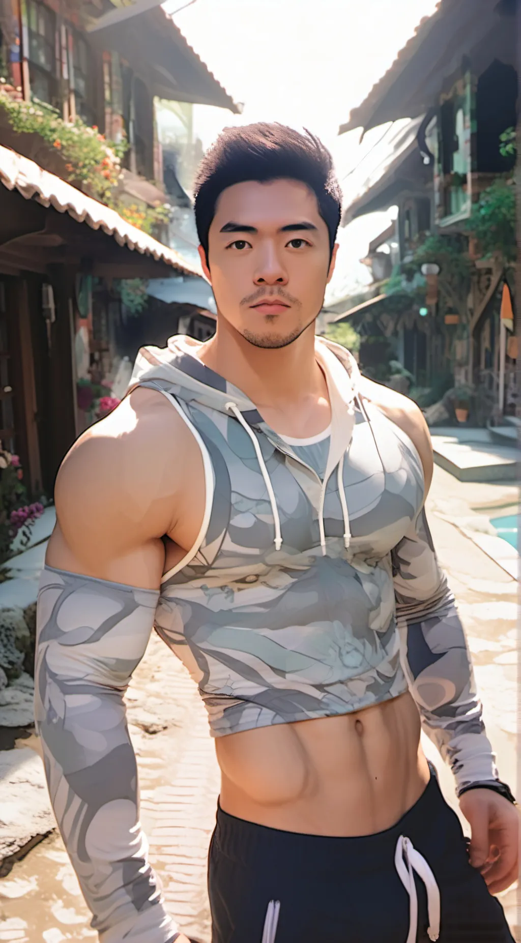 ai character: Zach background