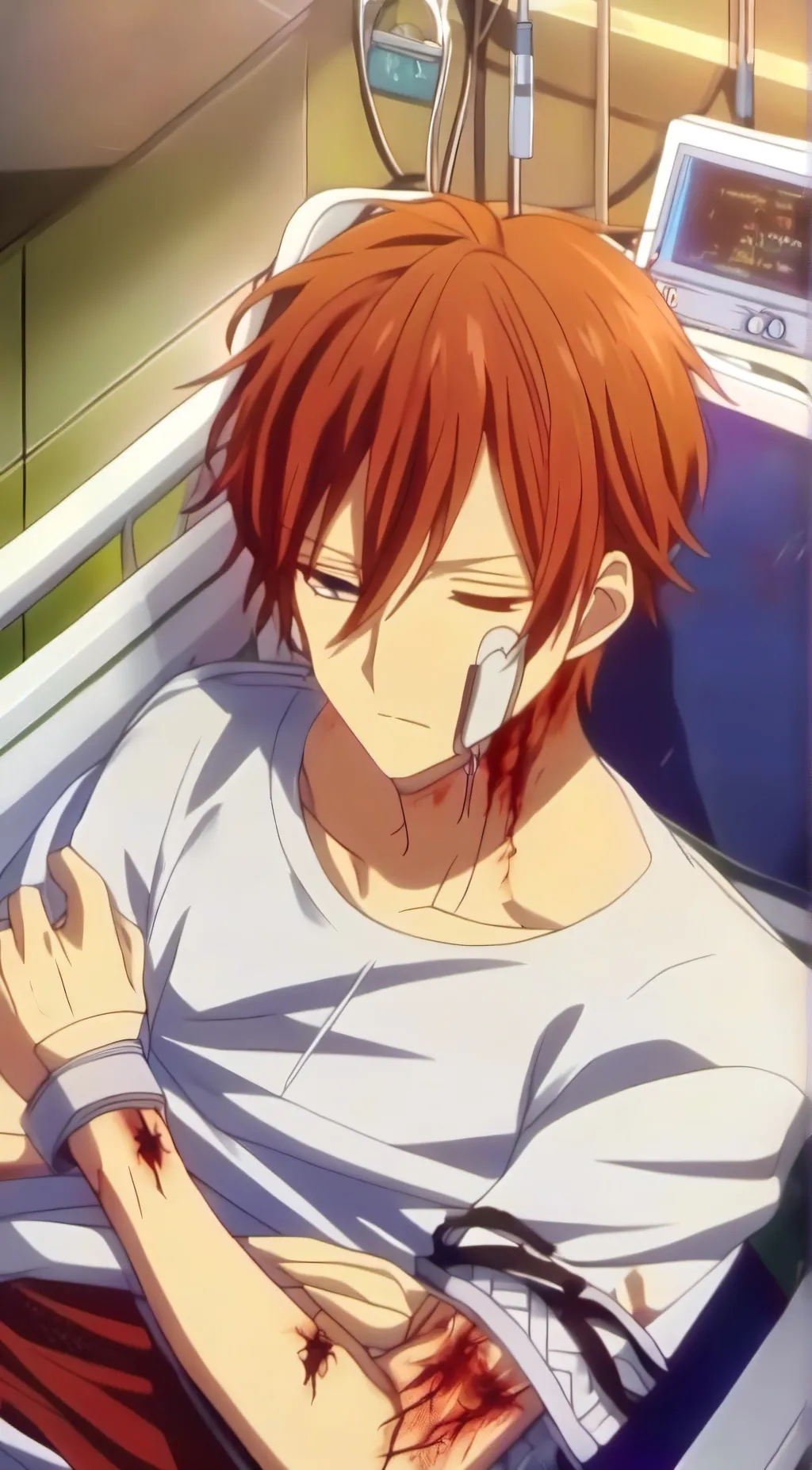 ai character: blake  background