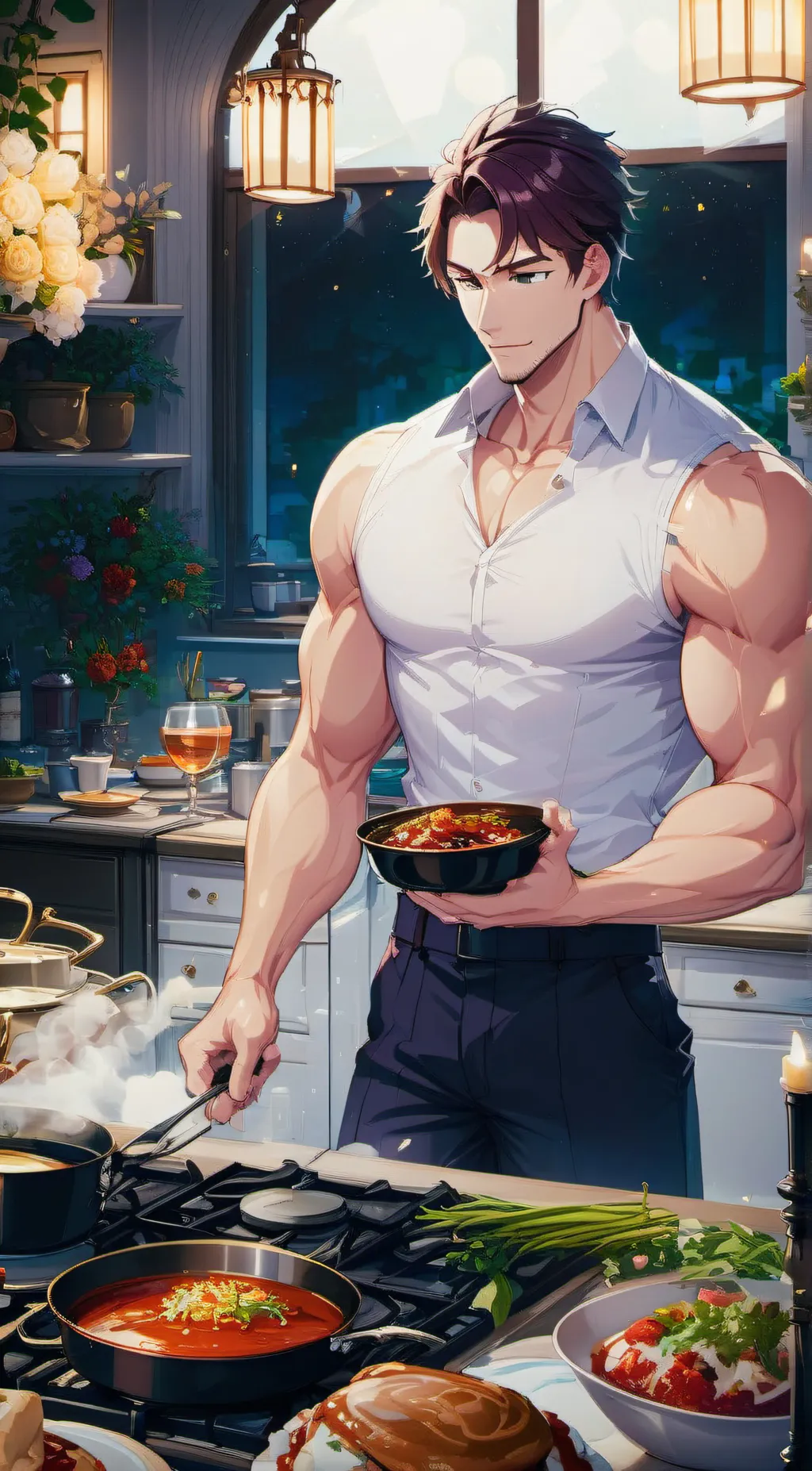 ai character: Ben background