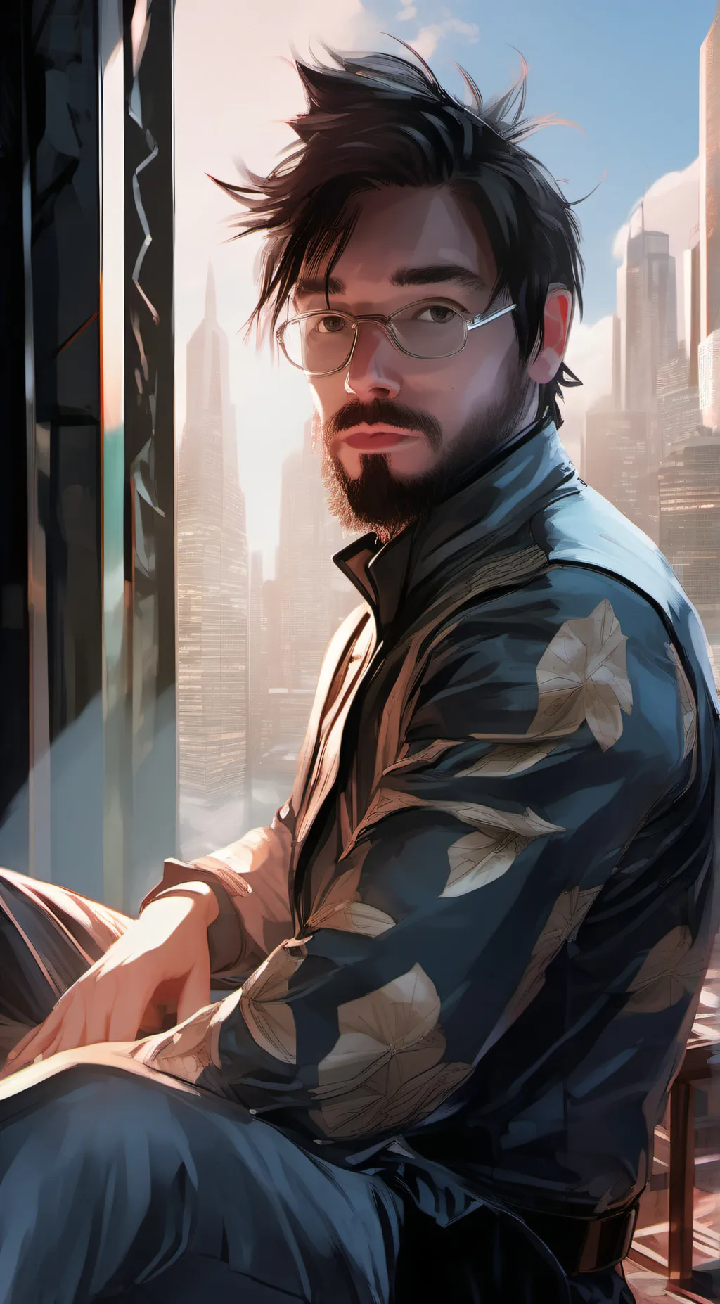 ai character: Alan background