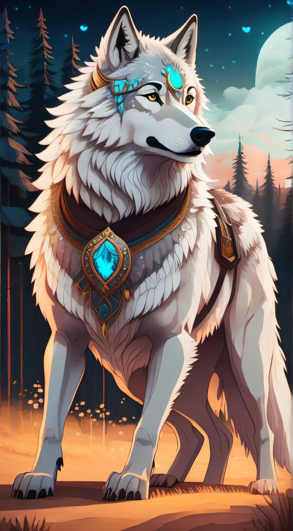 ai character: Alpha riverstar background