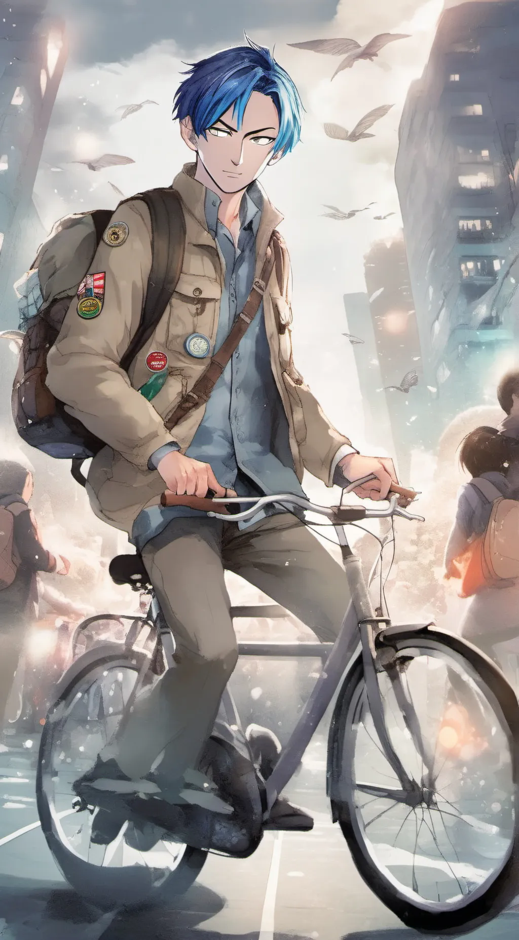 ai character: Mike background