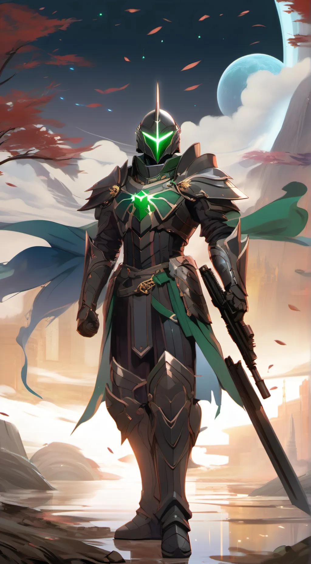 ai character: Raven background