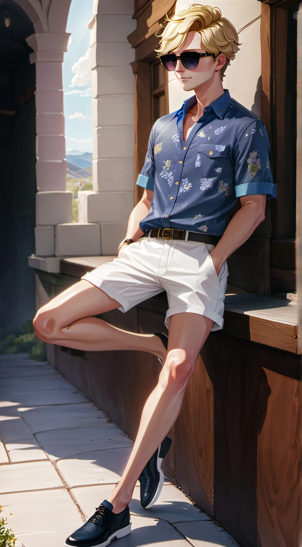 ai character: David background