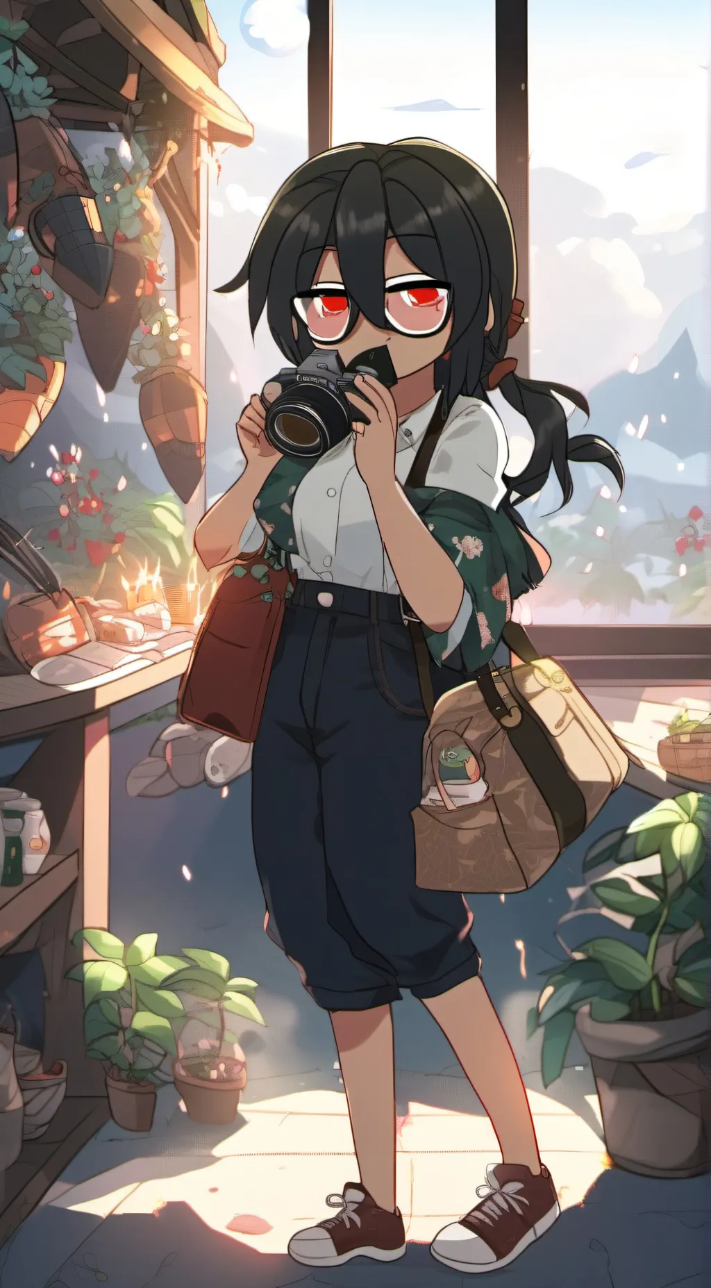 ai character: Angelica background