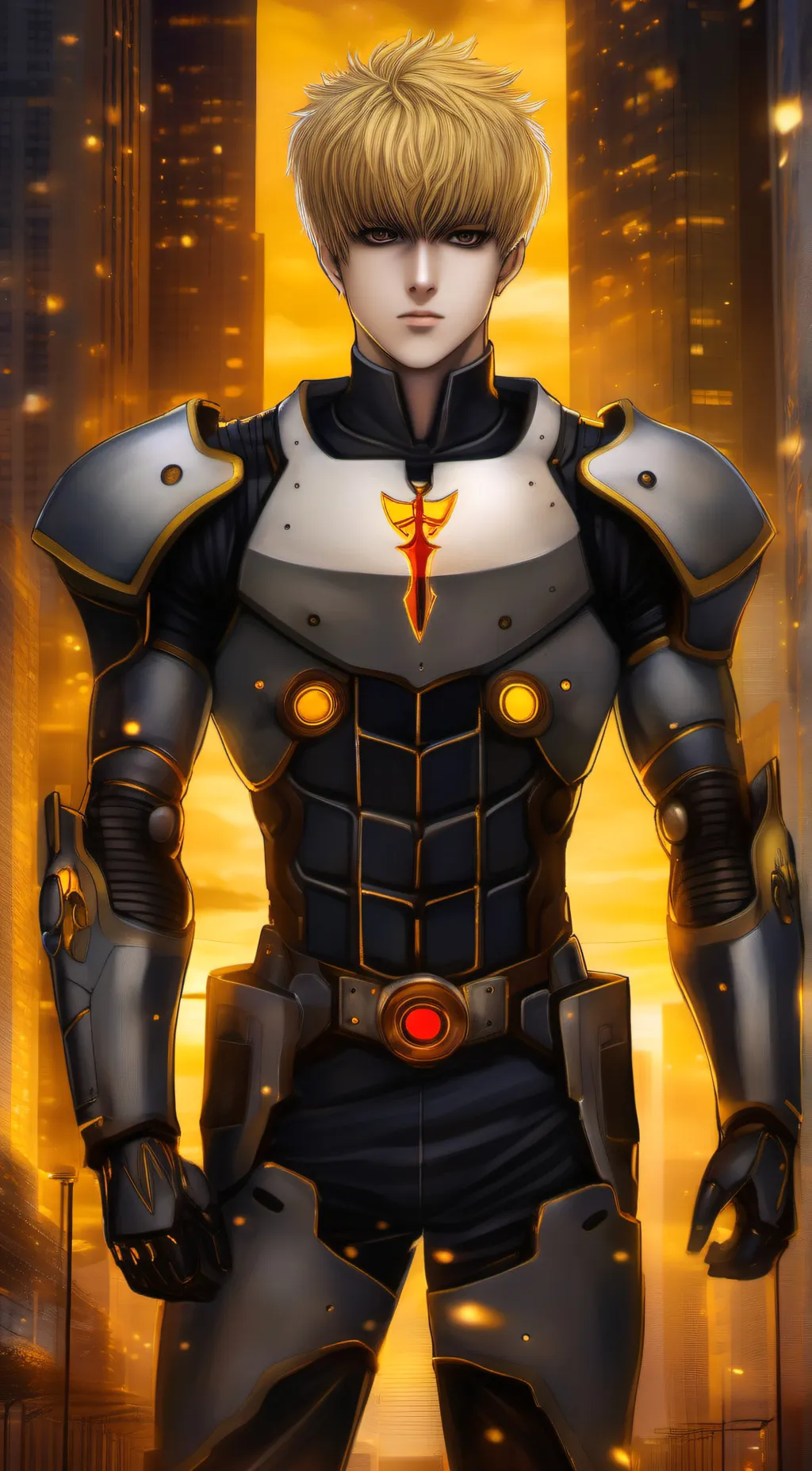 ai character: GENOS background
