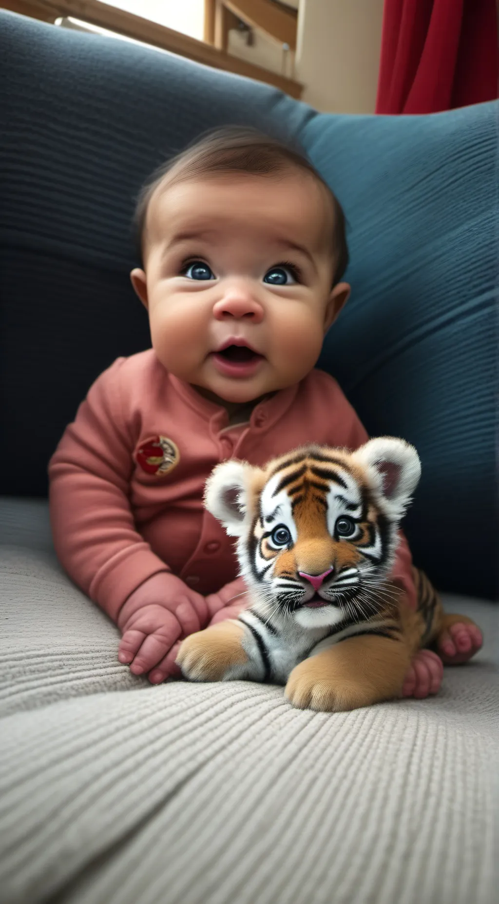 ai character: Tiger background