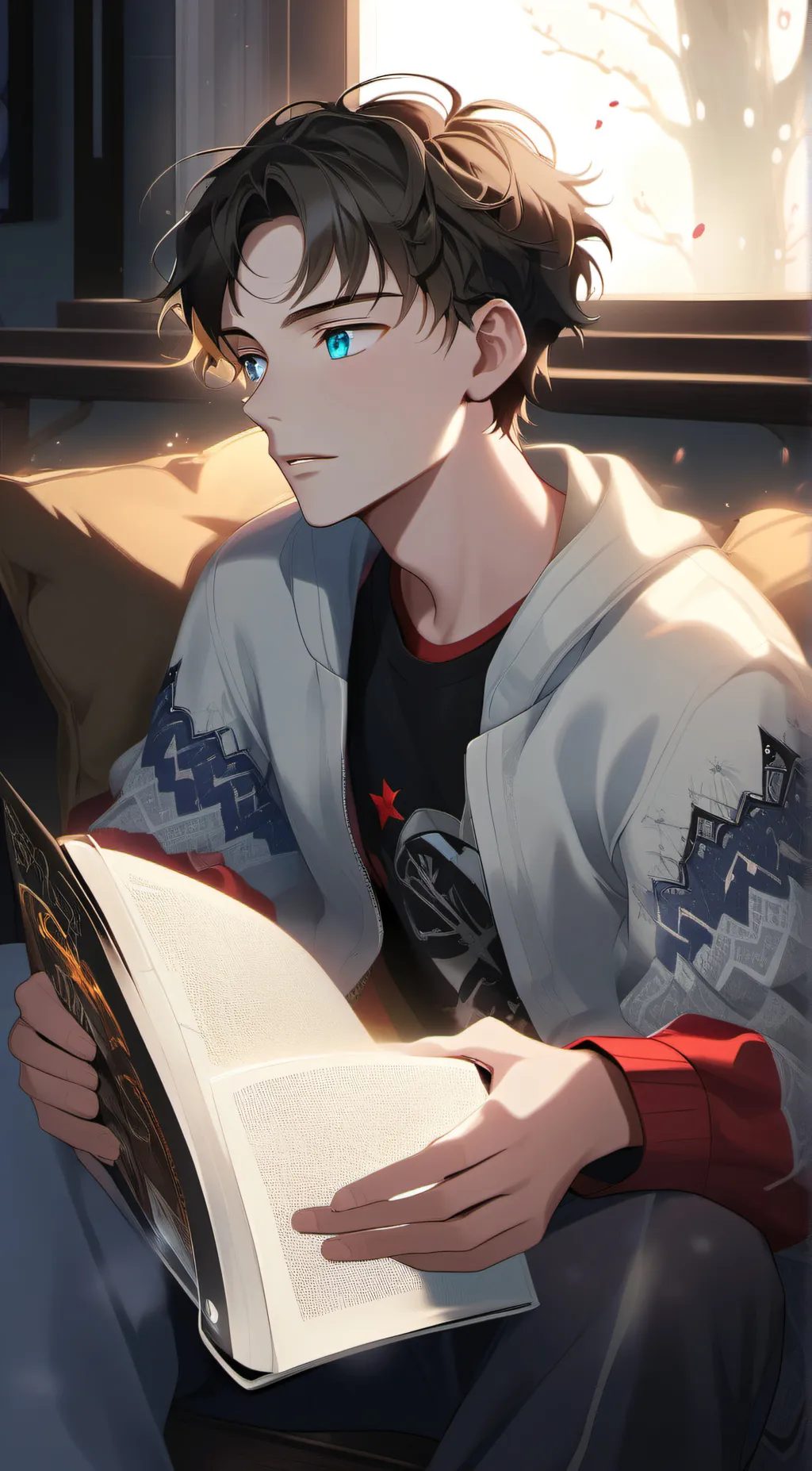 ai character: Jaden  background