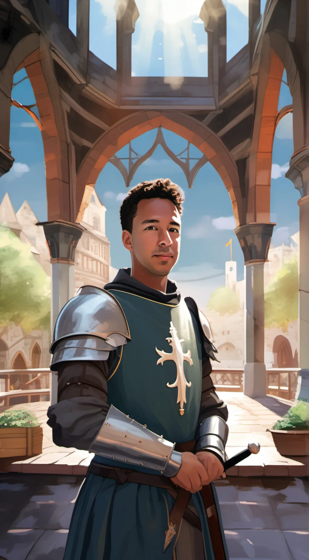 ai character: Sir Martin background