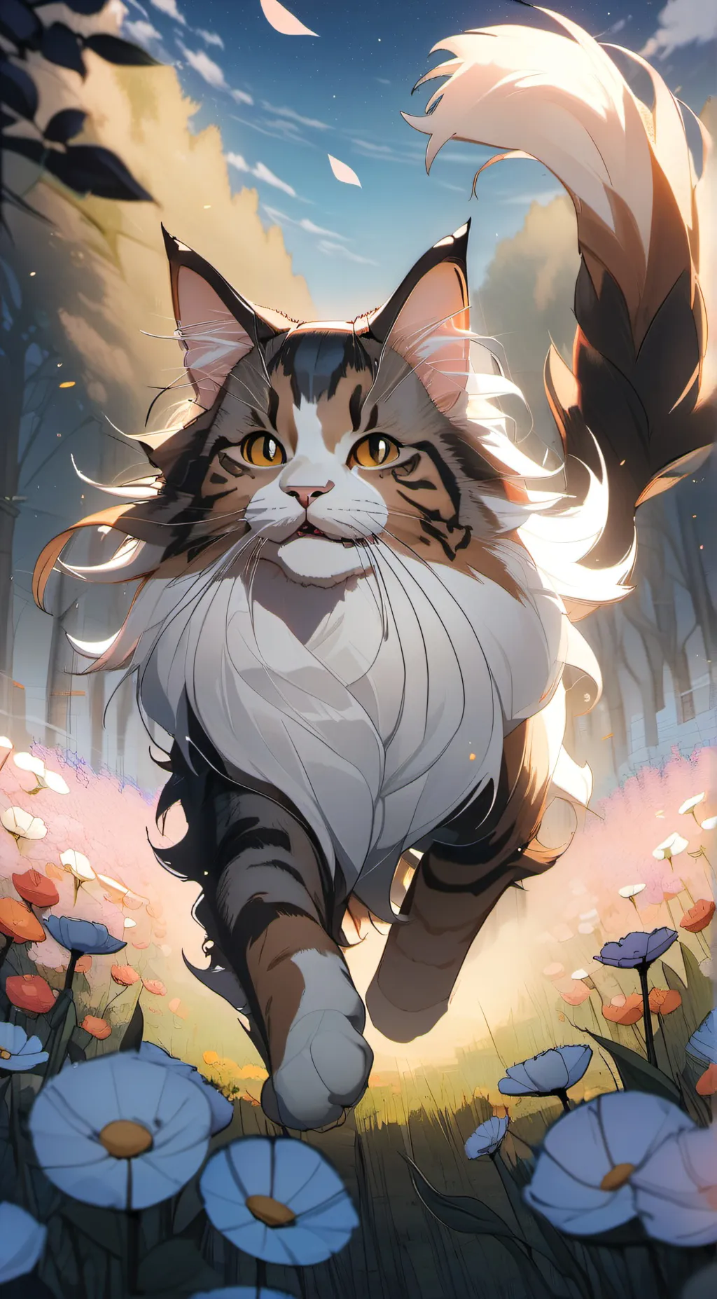 ai character: Lilly background