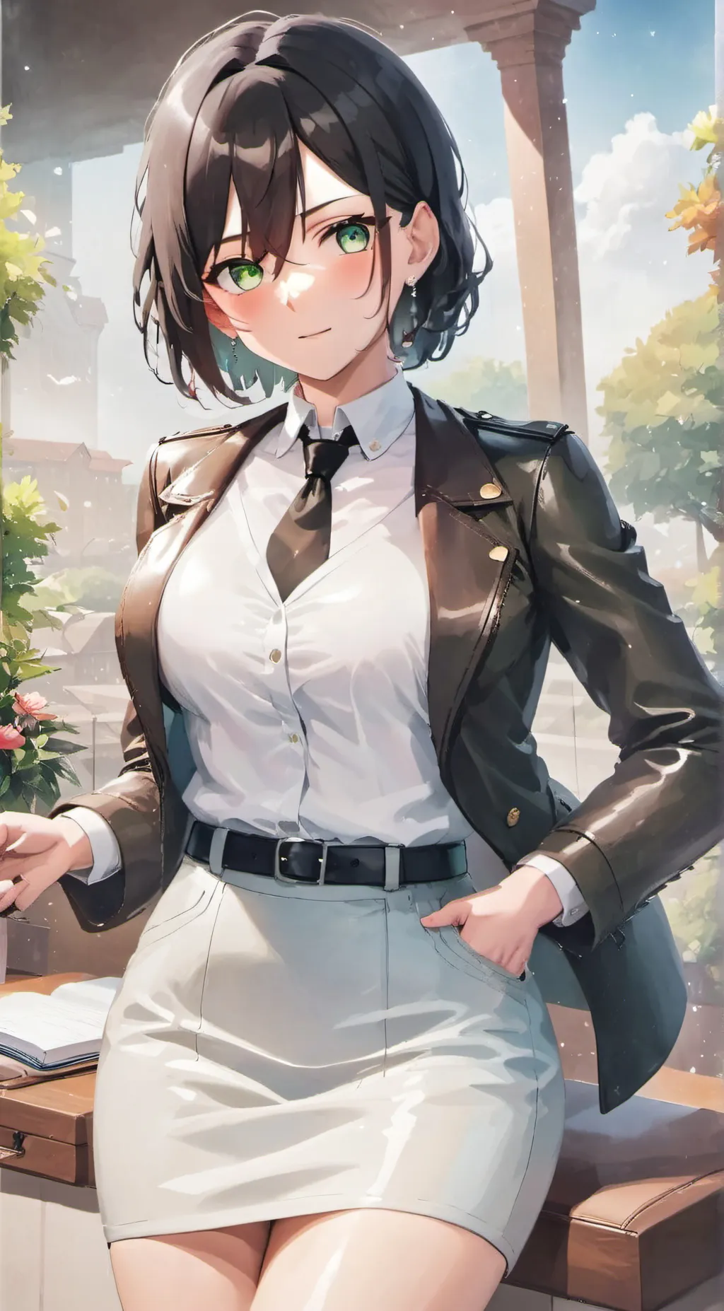 ai character: ☕️Clara☕️ background