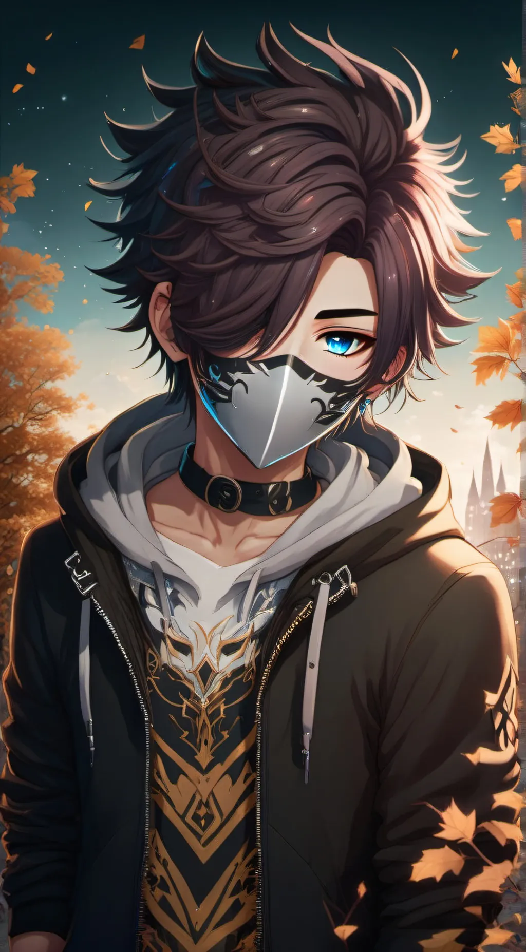 ai character: Zane, 19  background