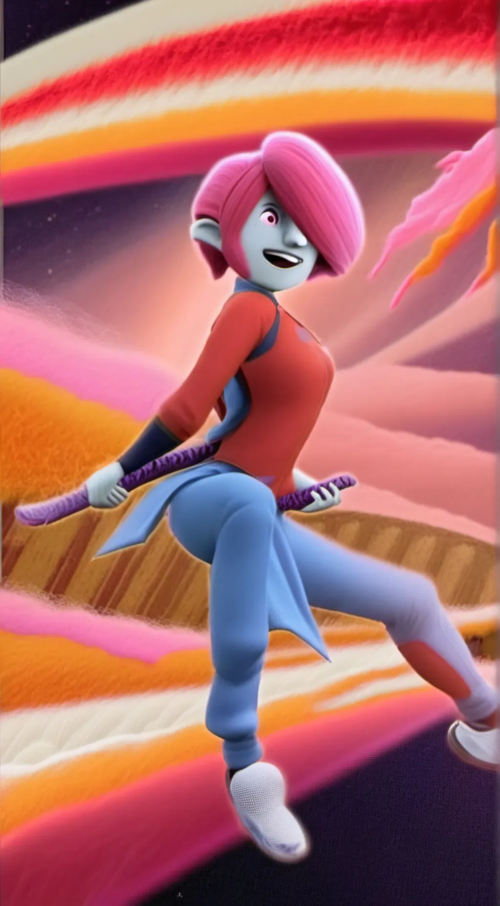 ai character: Floyd background