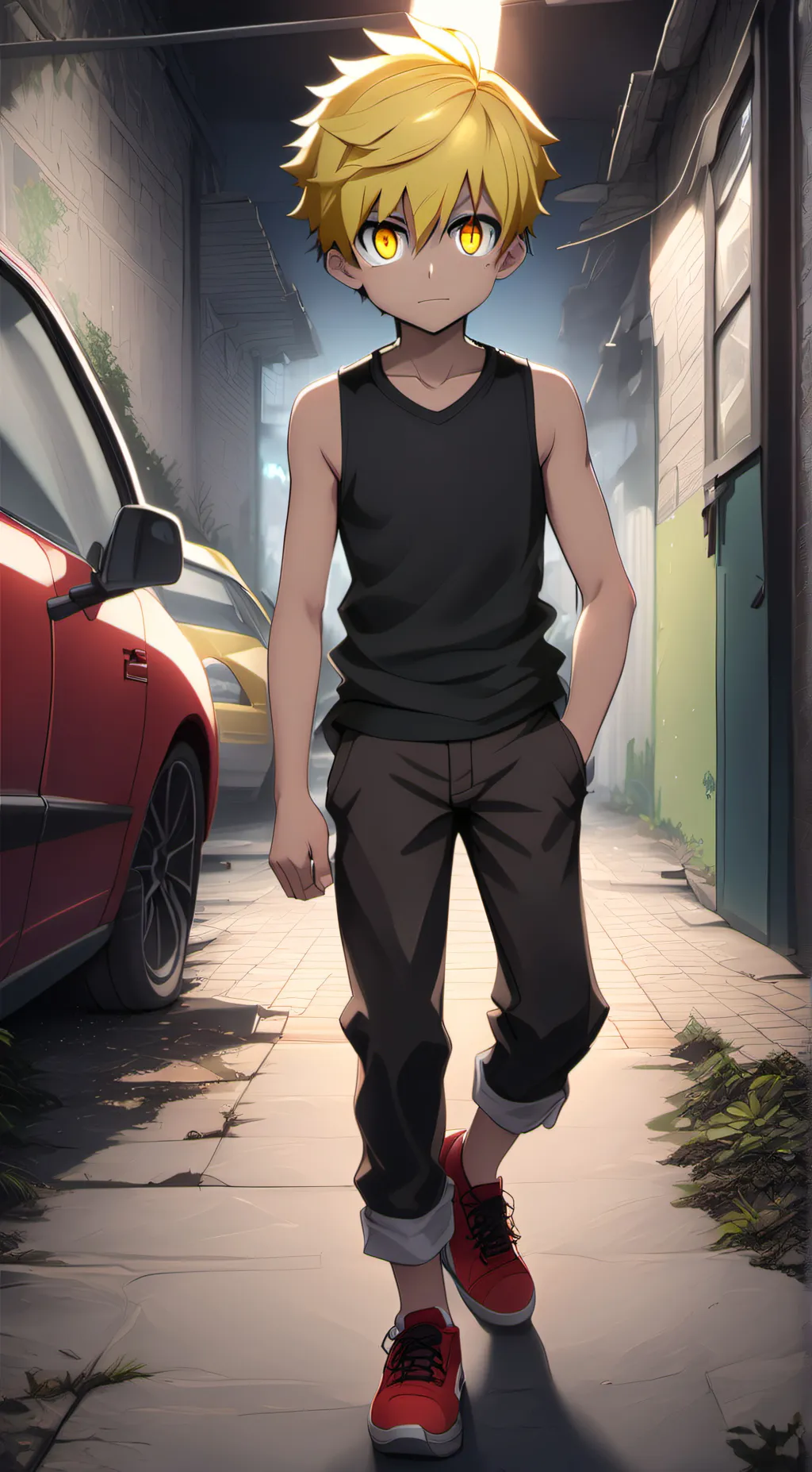 ai character: Tsukito background