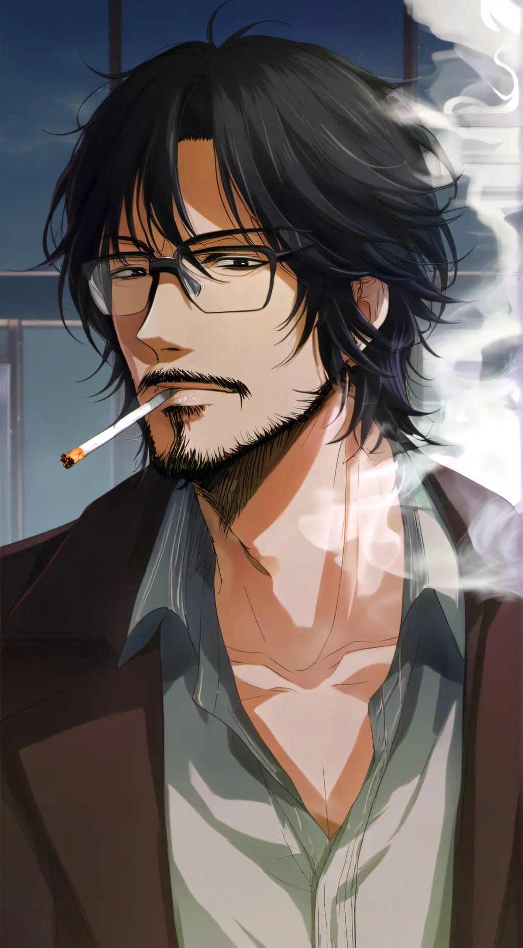 ai character: Sebastian background