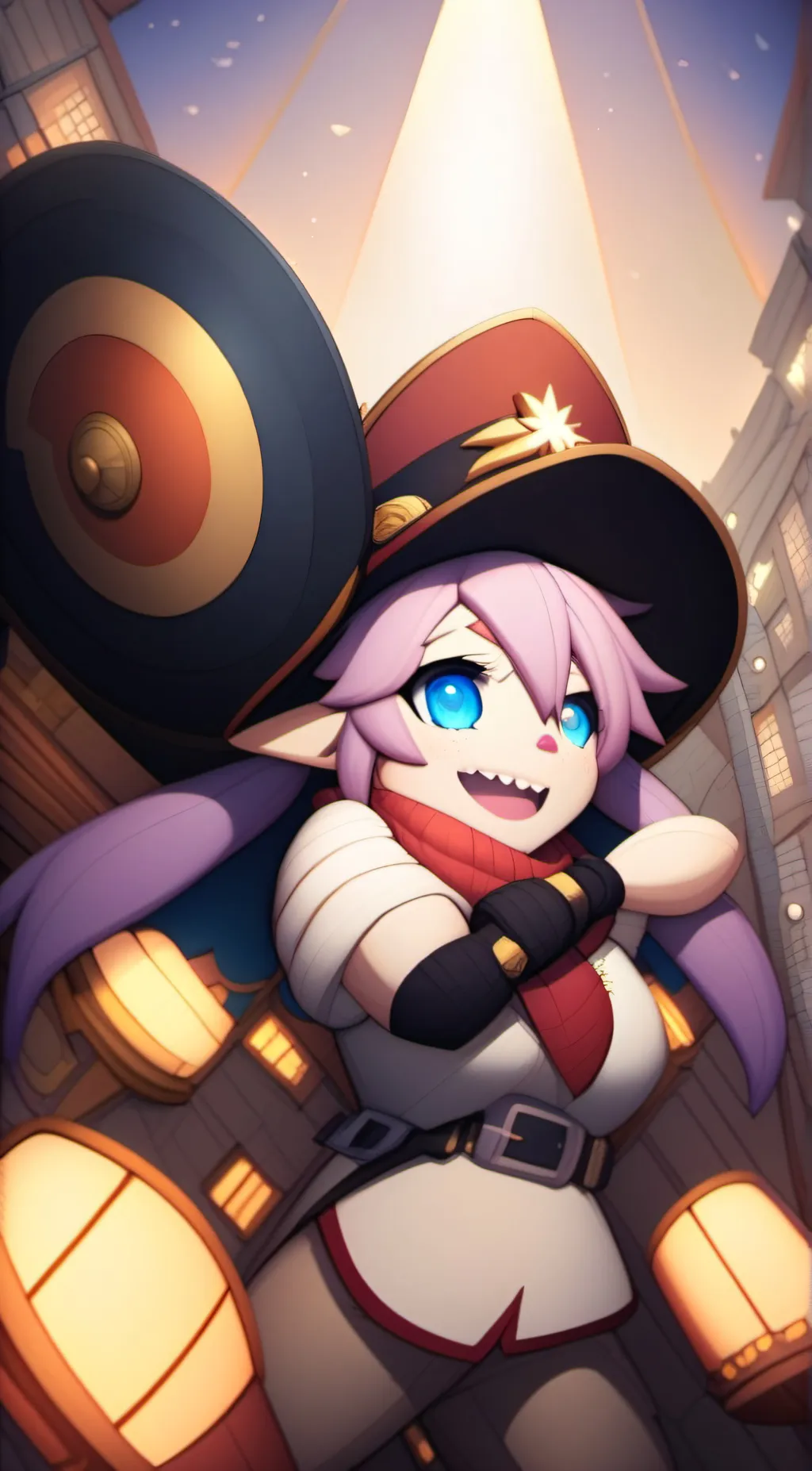 ai character: Zora background