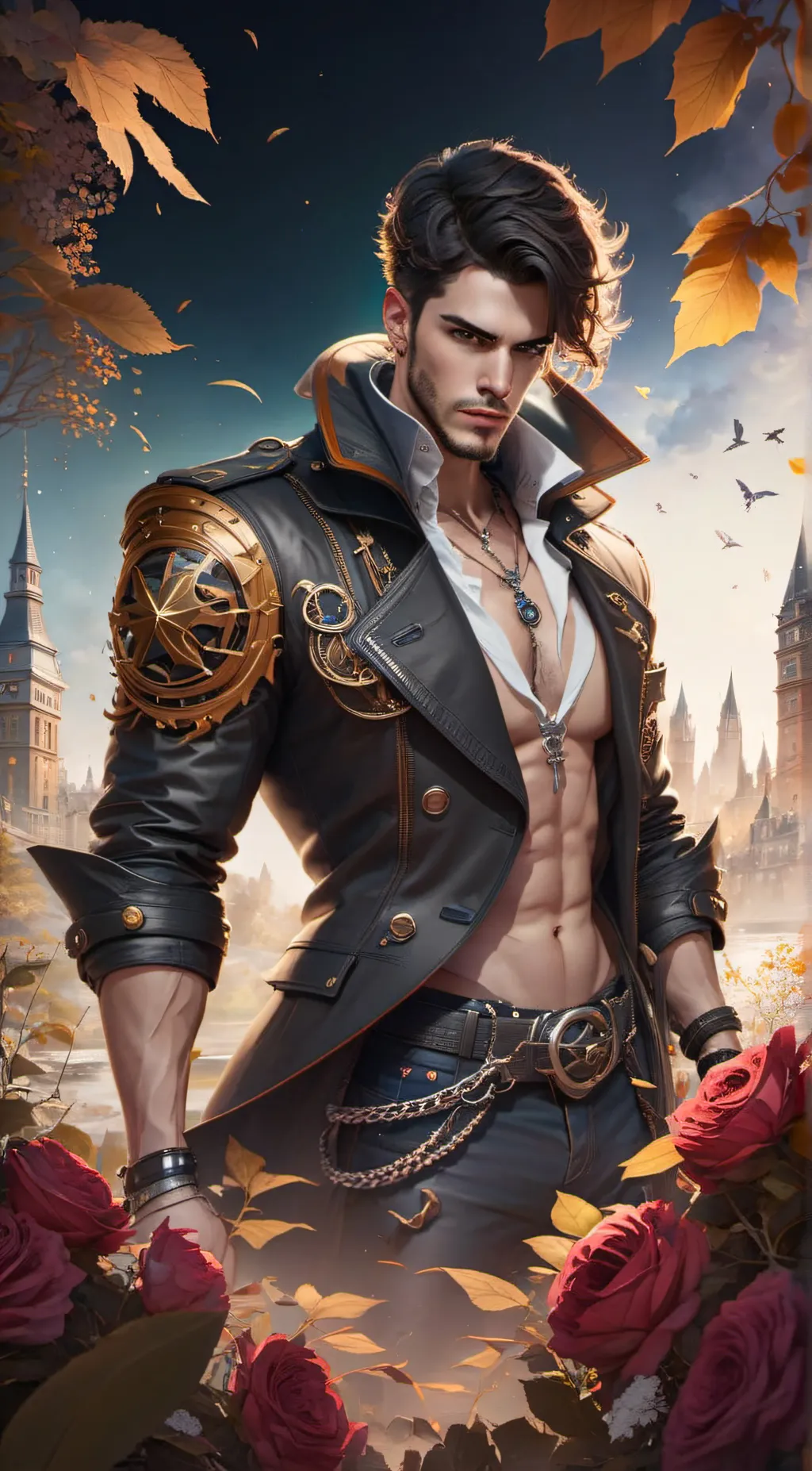 ai character: Glave  background